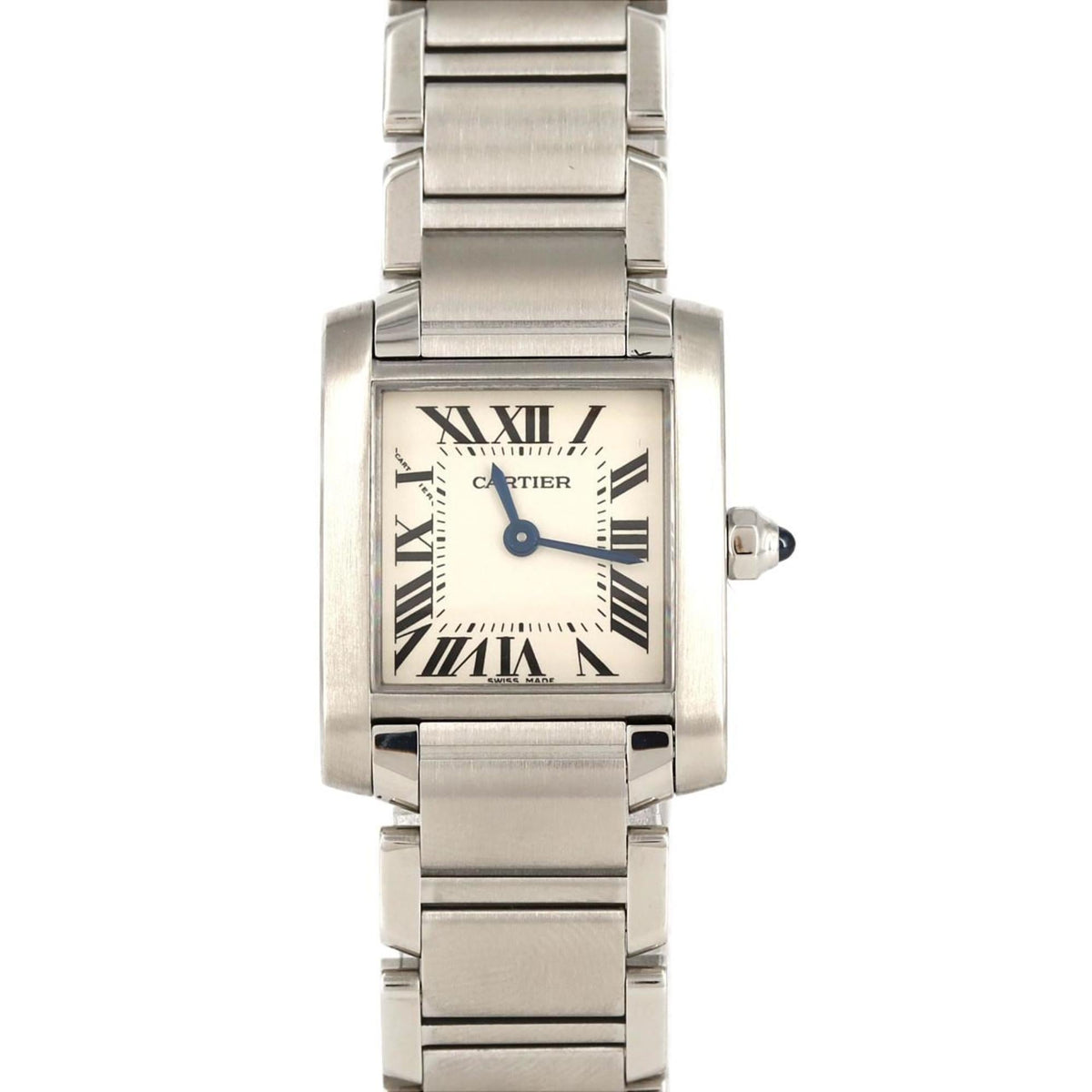 Cartier Tank Francaise SM SS Quartz Watch Cartier Tank Francaise SM W51008Q3 / 2384 Quartz Cal.057 SS  main image 3