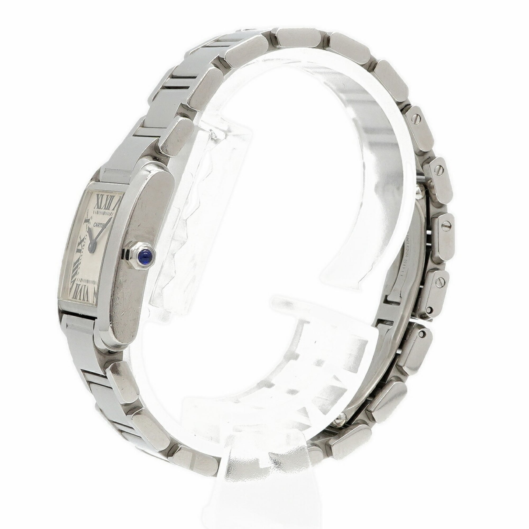 Cartier Tank Française SM W51008Q3 Ivory Dial Women's Watch