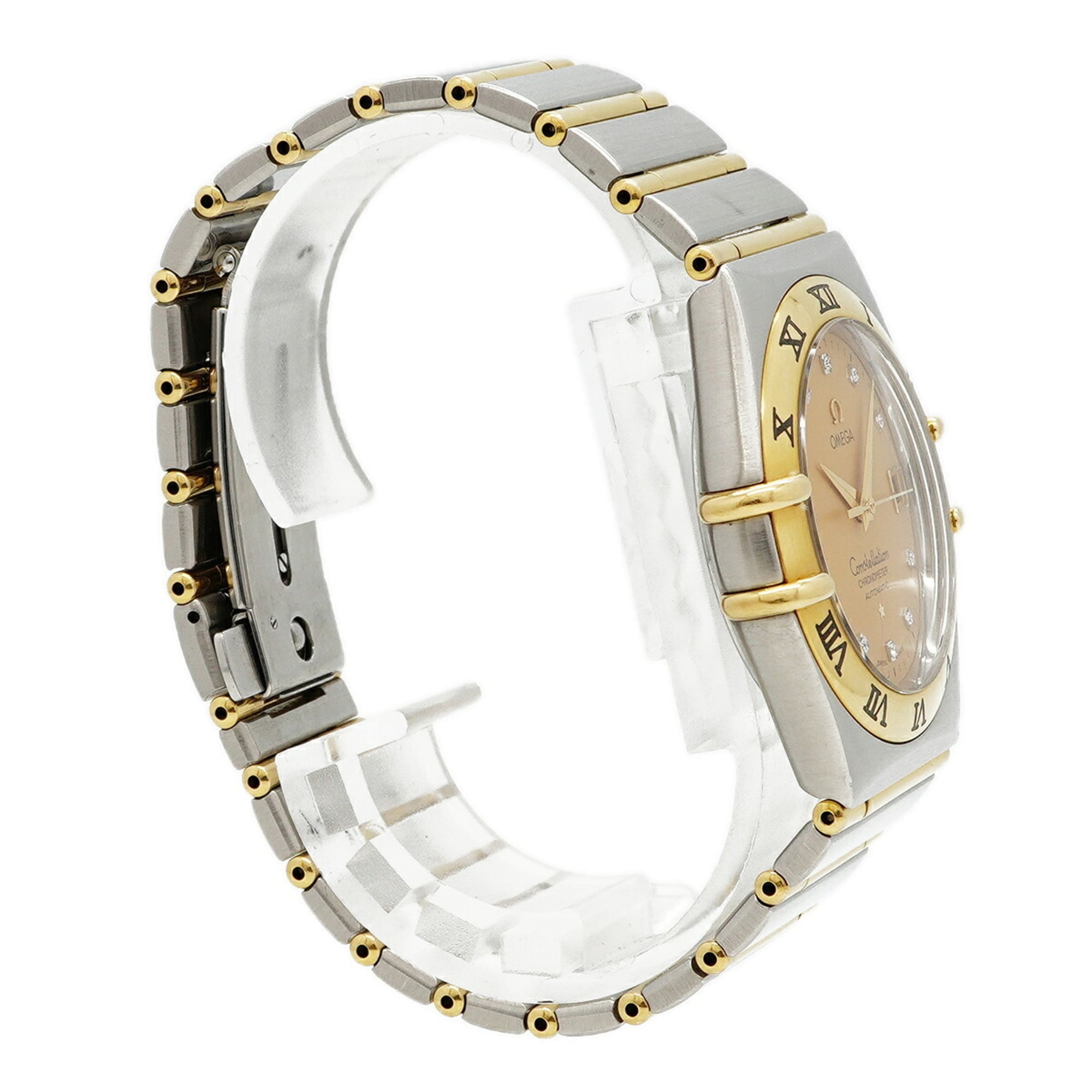 Omega Constellation Two-Tone Diamond 1202.15 Gold Dial