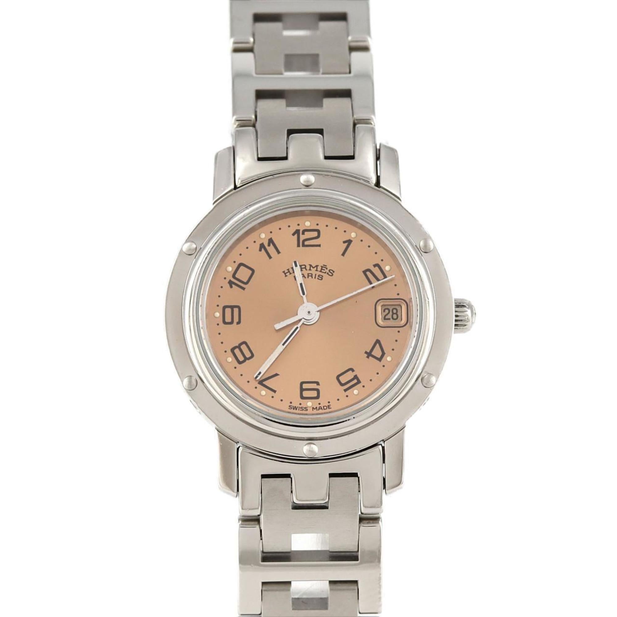 Hermes Clipper CL4.210 SS Quartz Watch