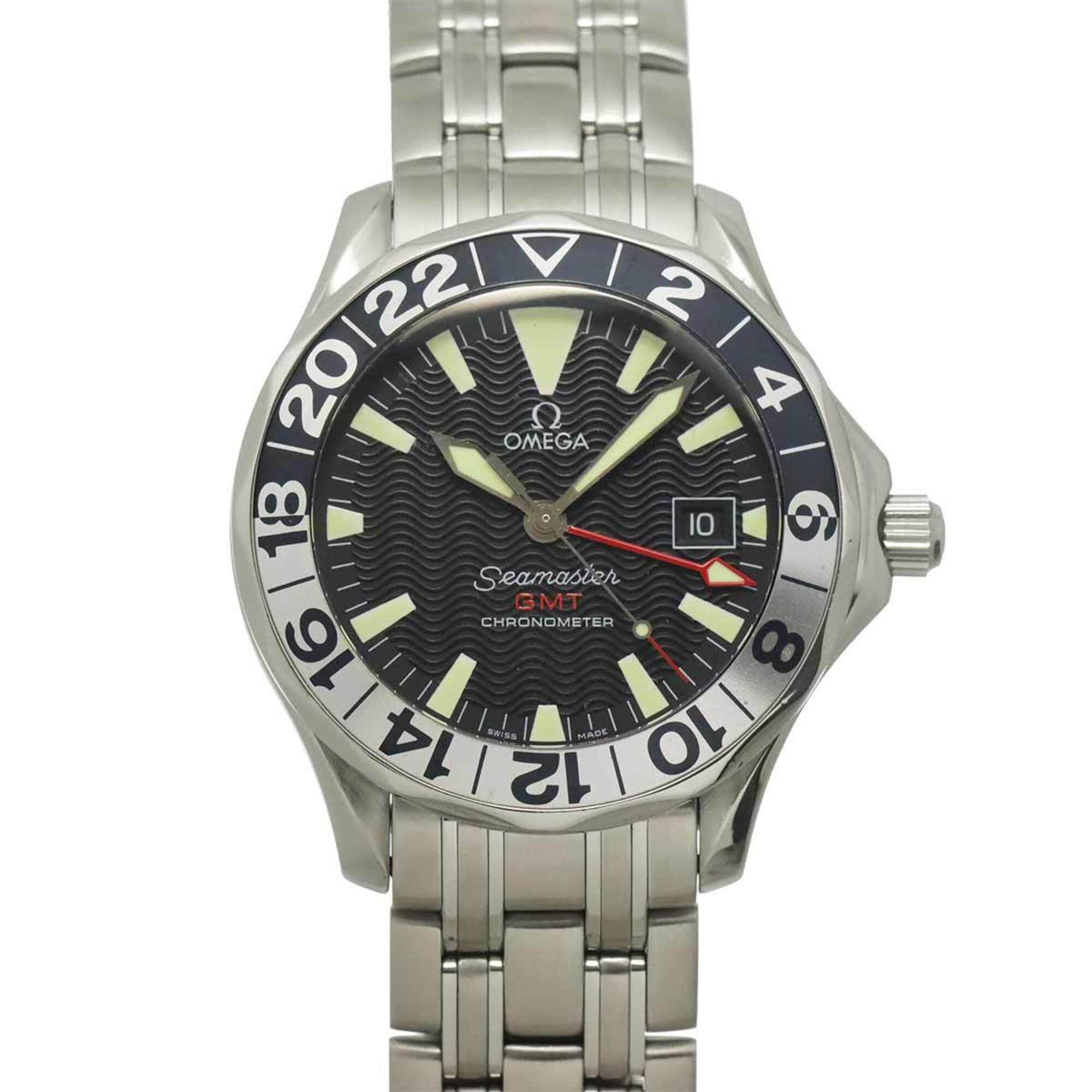 Omega Seamaster 300 GMT 2534 50 50th Anniversary Edition Date Black Automatic Movement