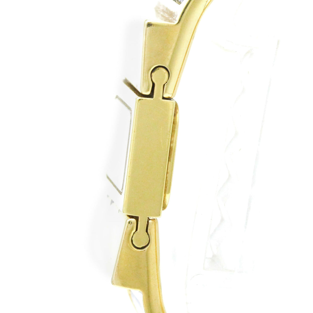 Hermes Loquet LO1.201 horloge met gouden wijzerplaat, 20 mm