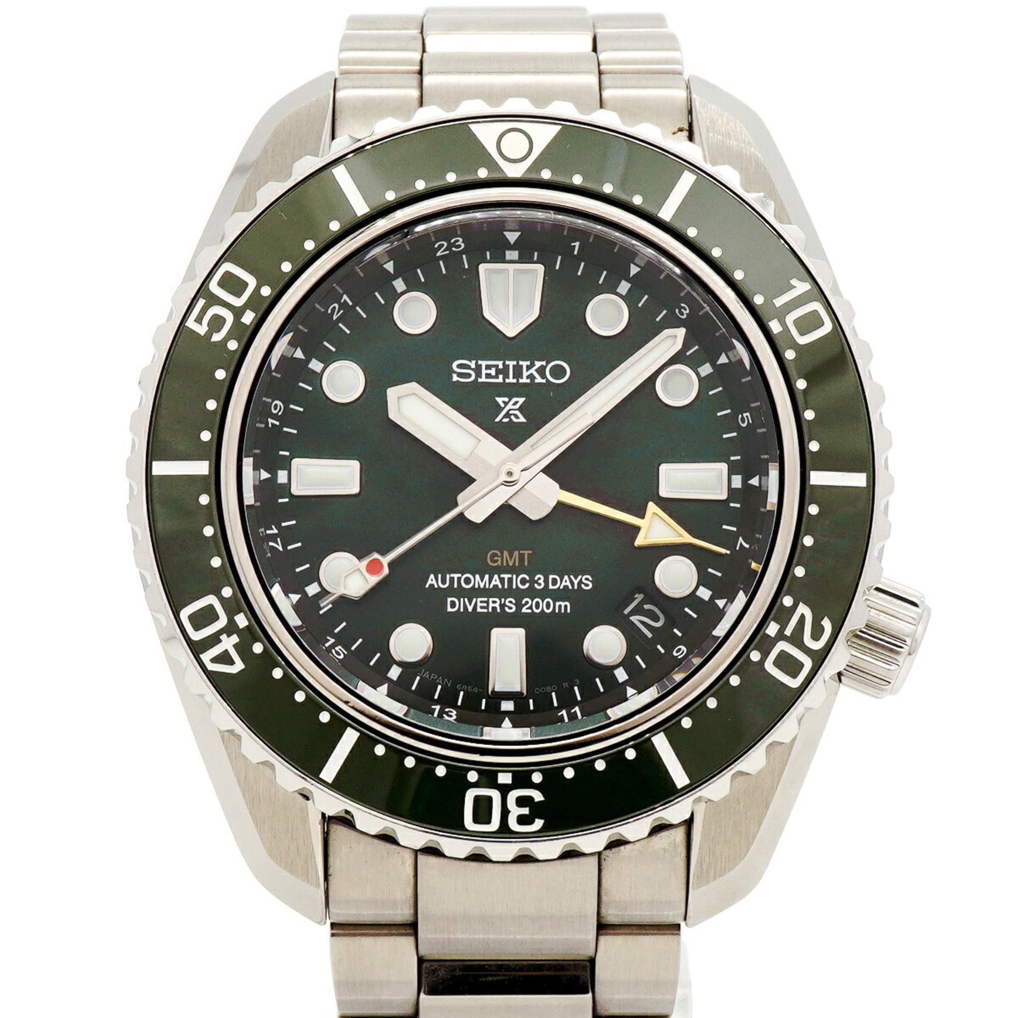 Seiko Prospex Divers 1968 Heritage GMT SBEJ009/6R54-00D0 Green Dial 42mm Watch