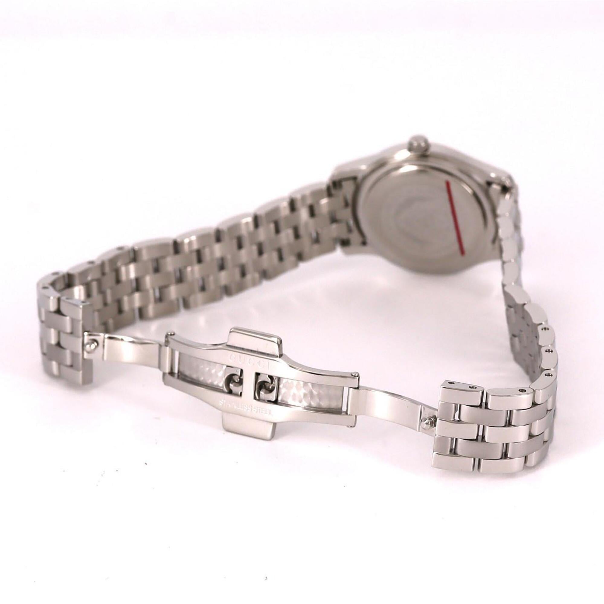 Gucci G-Class 5500L YA055518 roestvrijstalen quartzhorloge