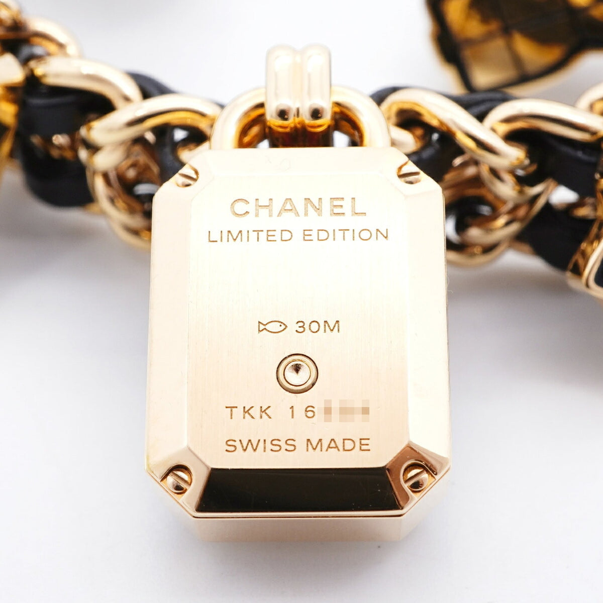 Chanel Première Charm Couture M H9859 Black Dial 15mm Watch