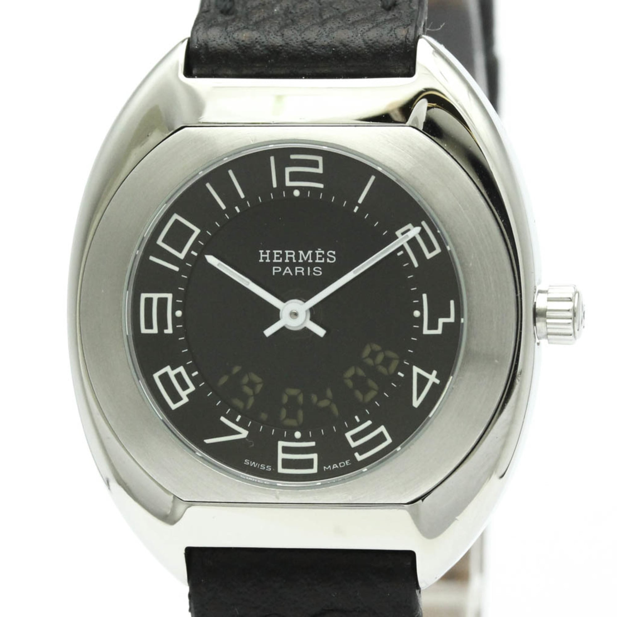 HERMES Espace Stainless Steel Quartz Ladies Watch ES1.210