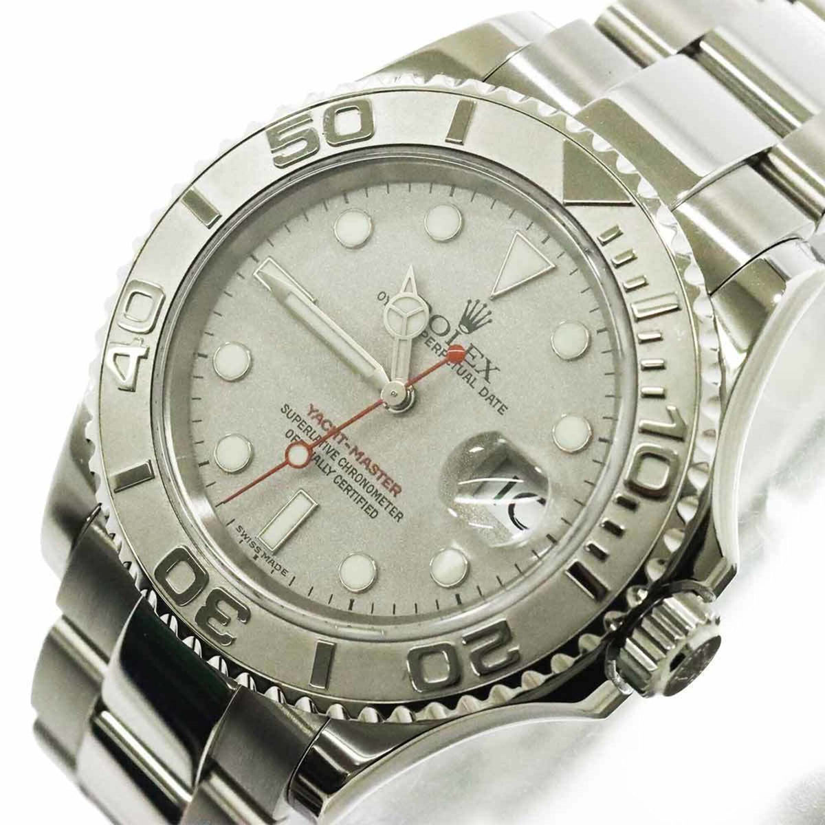 Rolex Yachtmaster Rolesium 16622 met zilveren wijzerplaat, 41 mm