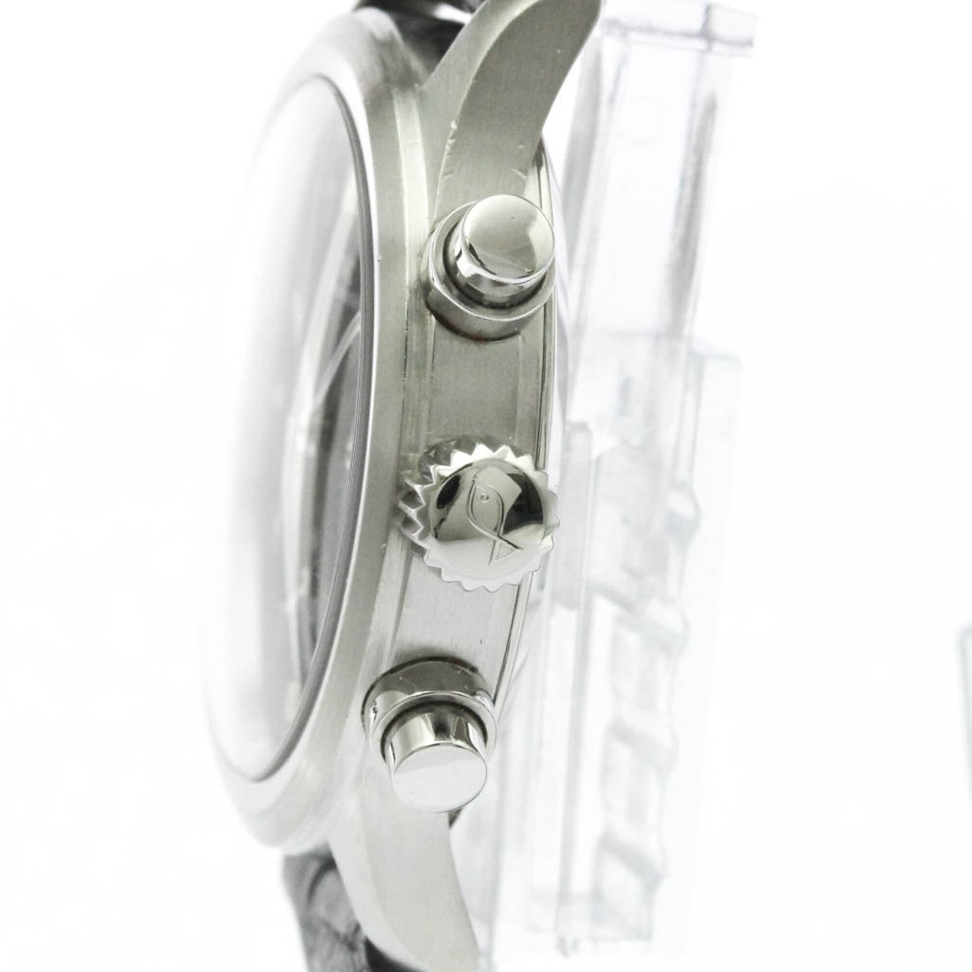 Montre IWC Flieger Quartz en acier inoxydable pour homme, modèle habillé/formel IW374101