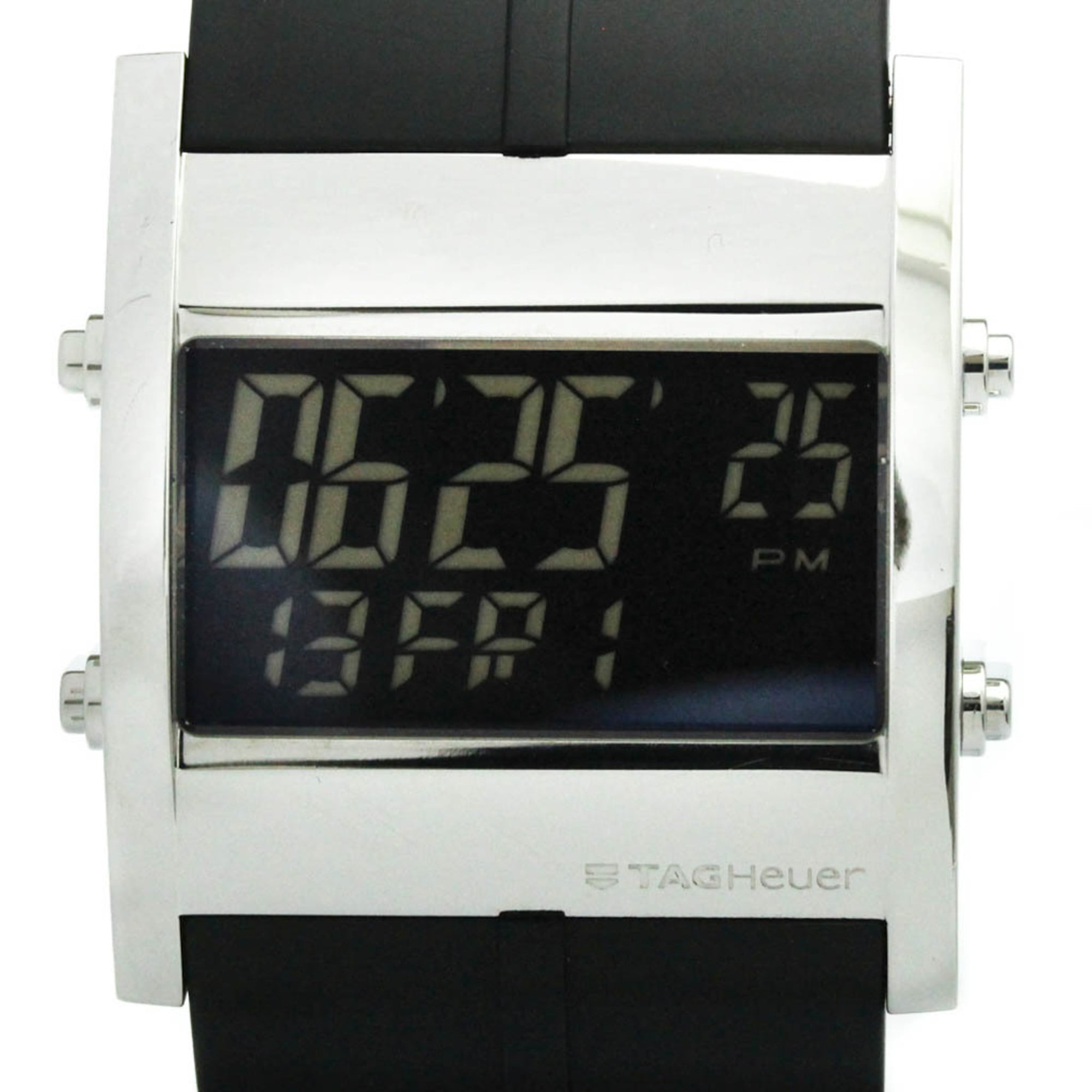 TAG Heuer Microtimer CS111C Black Dial Stainless steel 38mm Watch