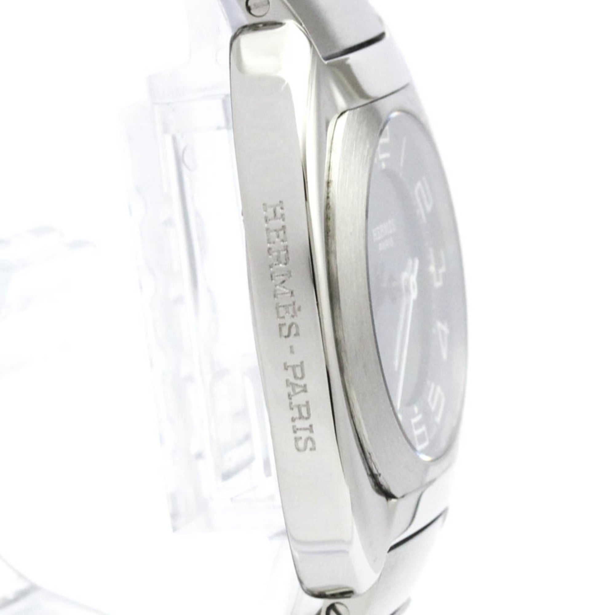 Montre pour femme HERMES Espace en acier inoxydable Quartz ES1.210