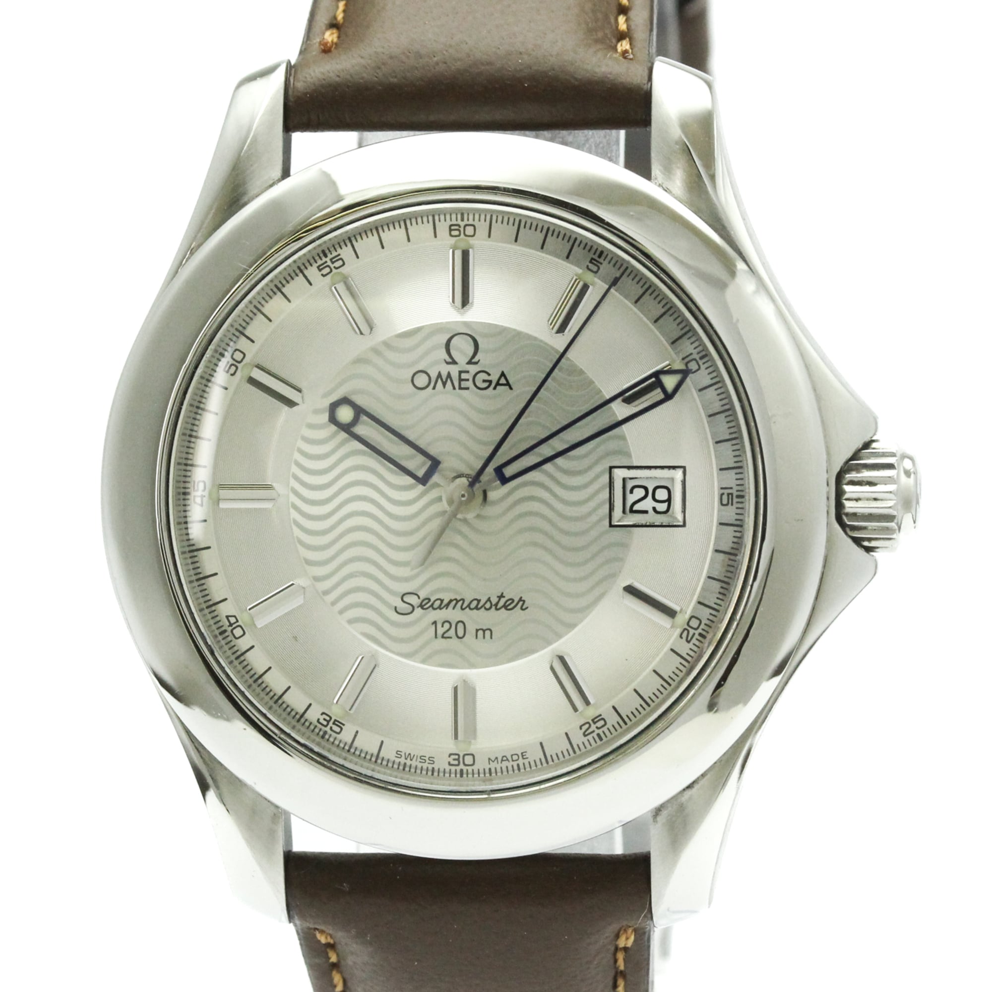 OMEGA Seamaster 120M Stainless Steel Quartz Mens Watch 2511.31 Polished