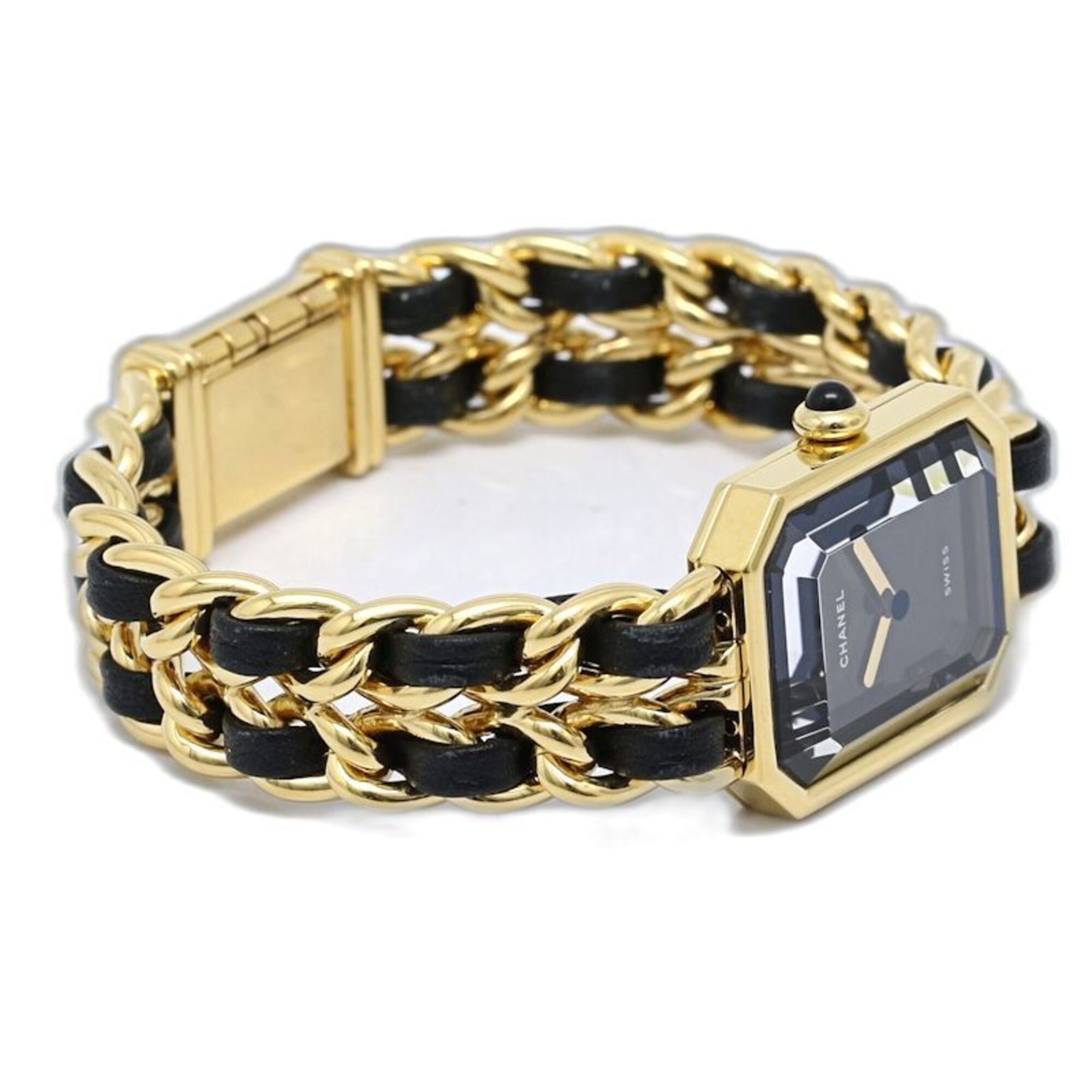 Chanel Premiere H0001 483011002 Black Dial 20mm Watch
