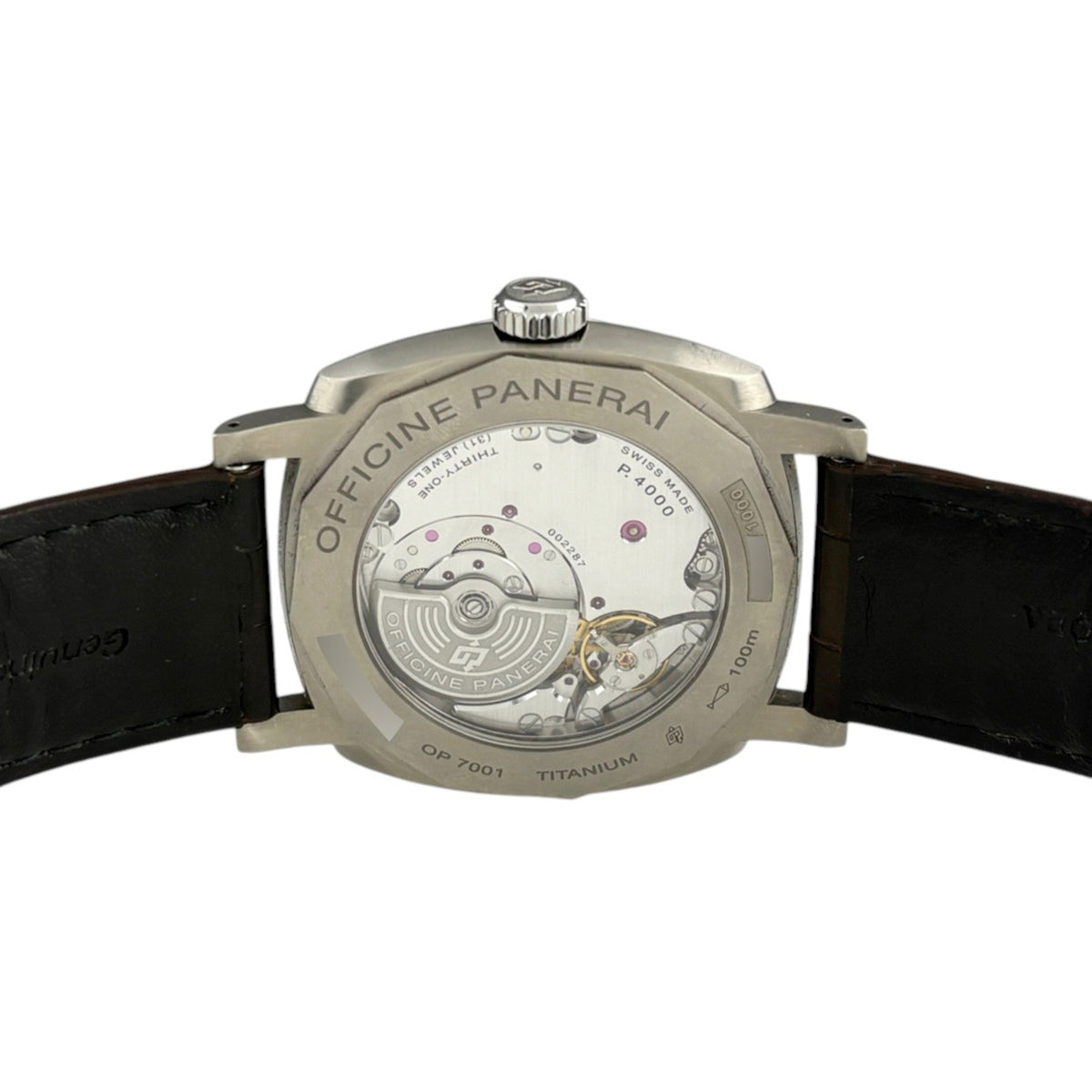 Panerai Radiomir 1940 3 Days Titanio PAM00619 Brown Dial 45mm Watch