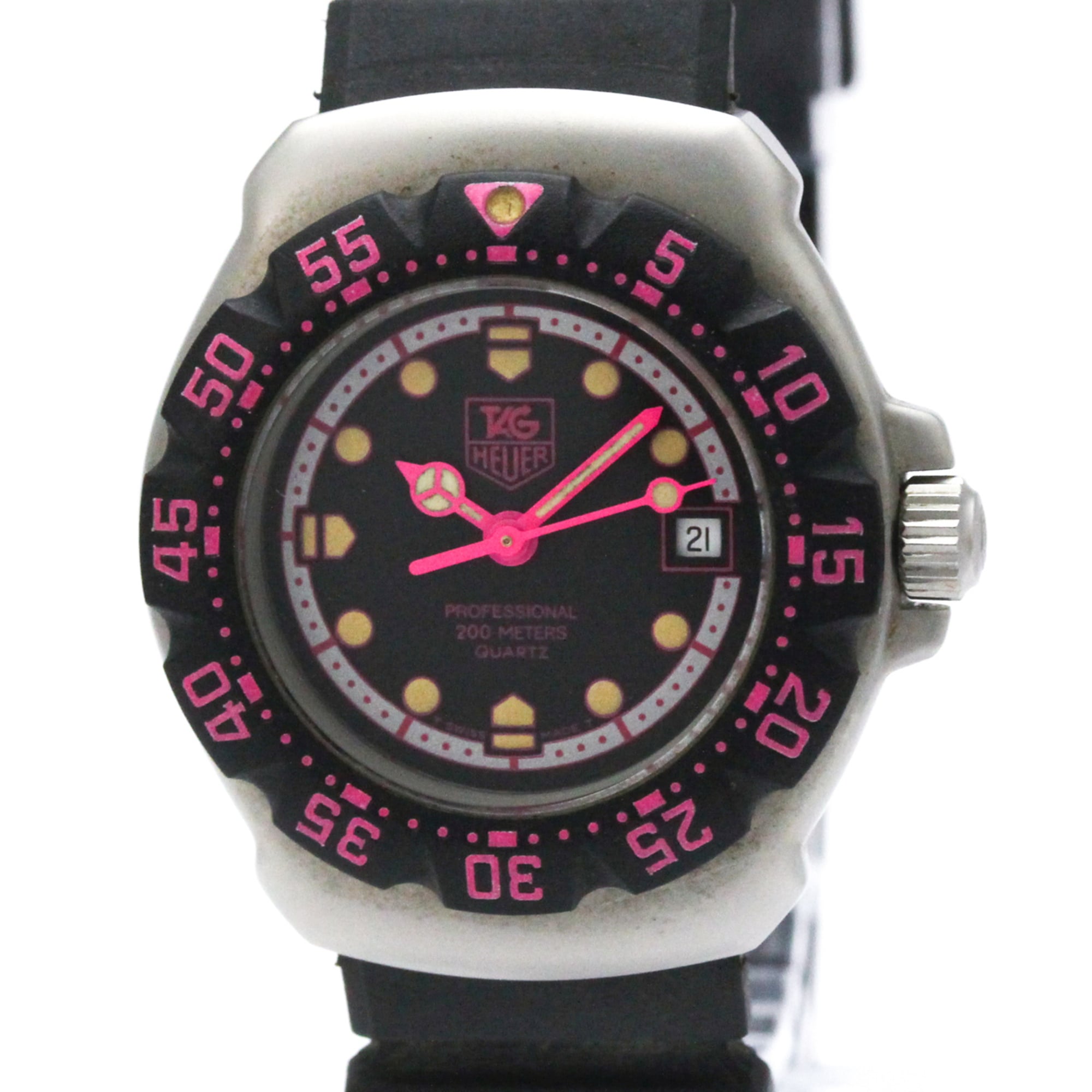 TAG Heuer Formula 1 377508 Black Dial 30mm Watch