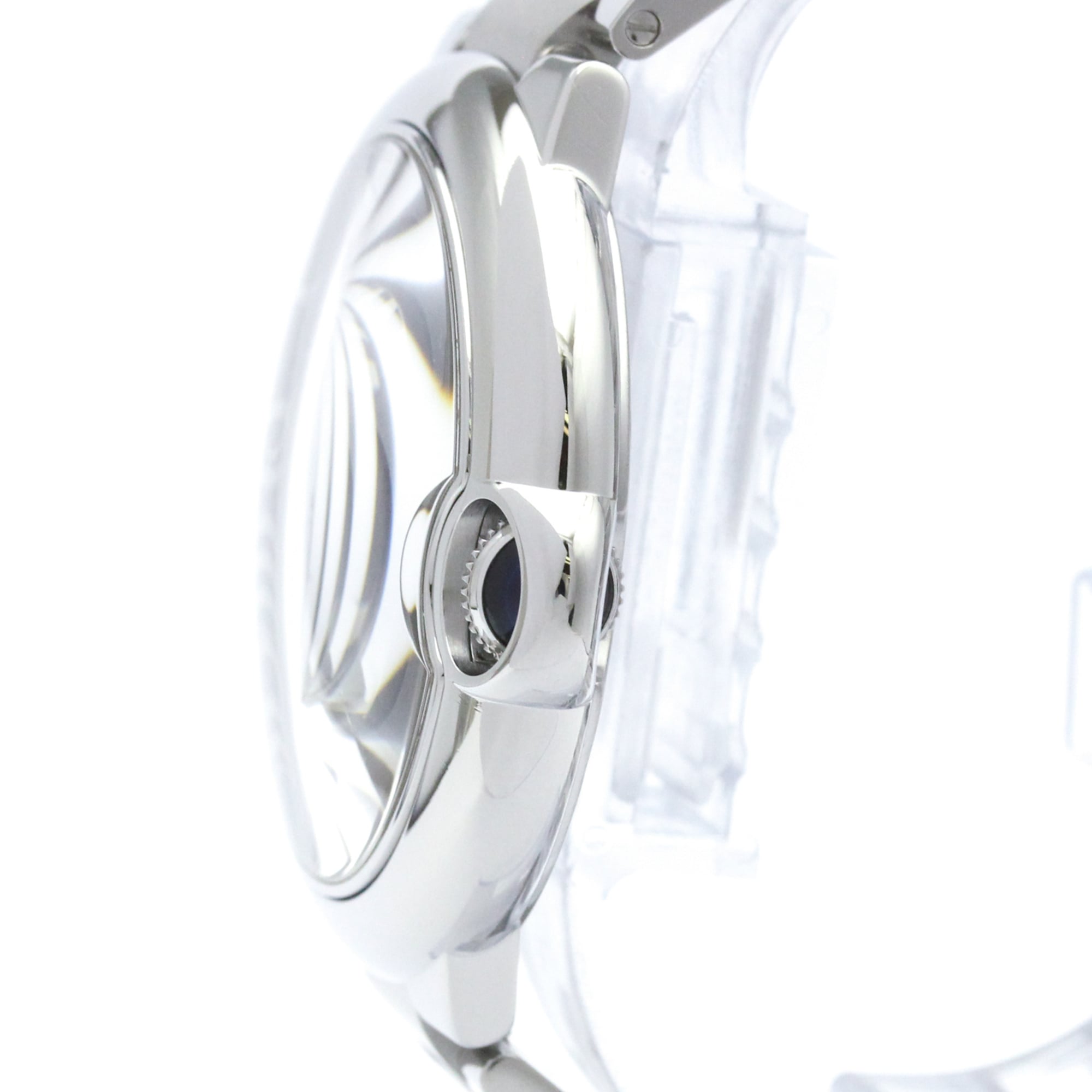 CARTIER Ballon Bleu Steel Automatic Mens Watch WSBB0060 Polished