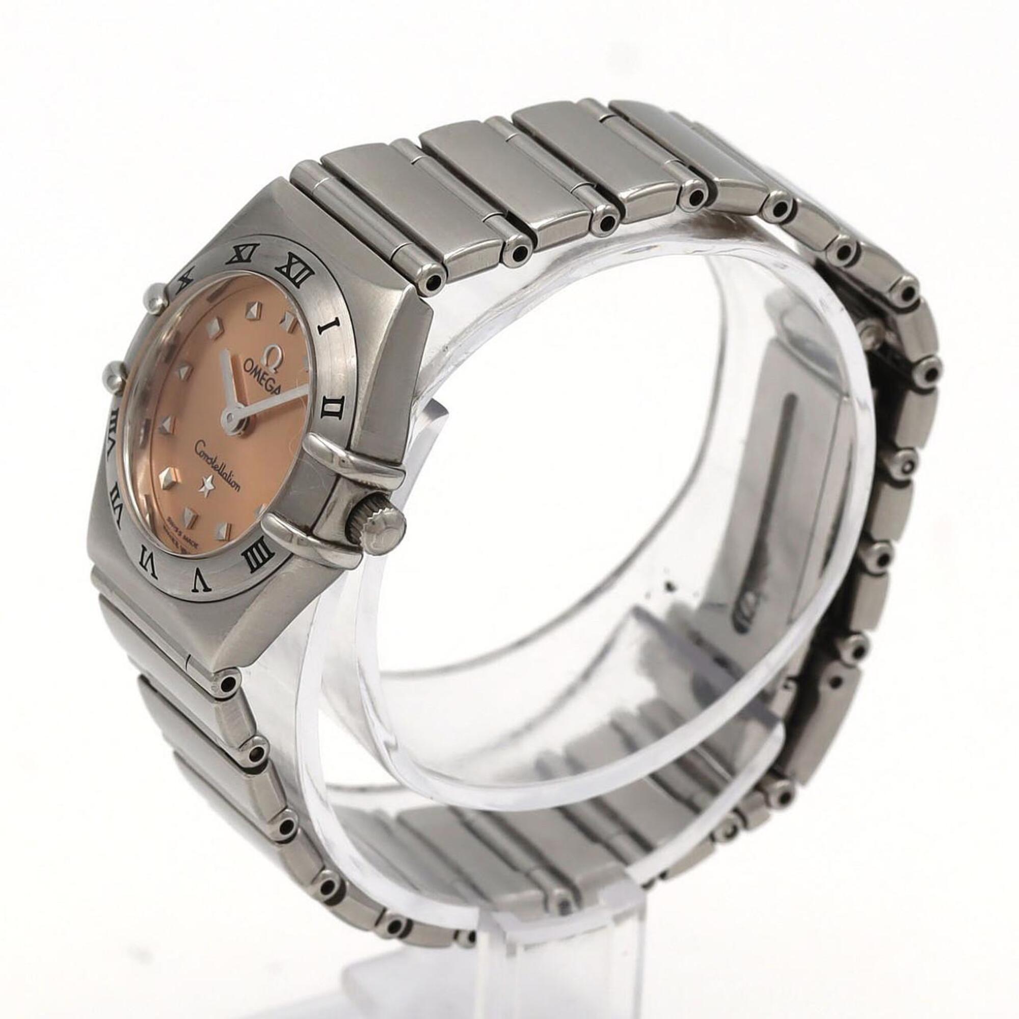 Omega Constellation Mini My Choice 1561.61 Pink Dial 22mm Watch