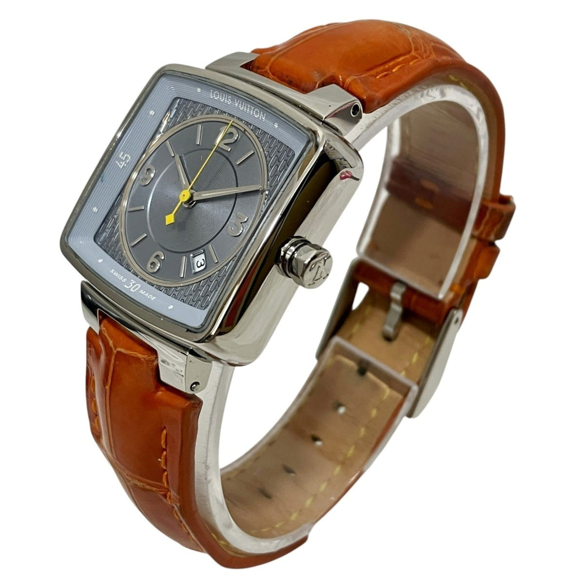 Louis Vuitton Tambour Speedy Q2211 Silber Zifferblatt 28 mm Uhr