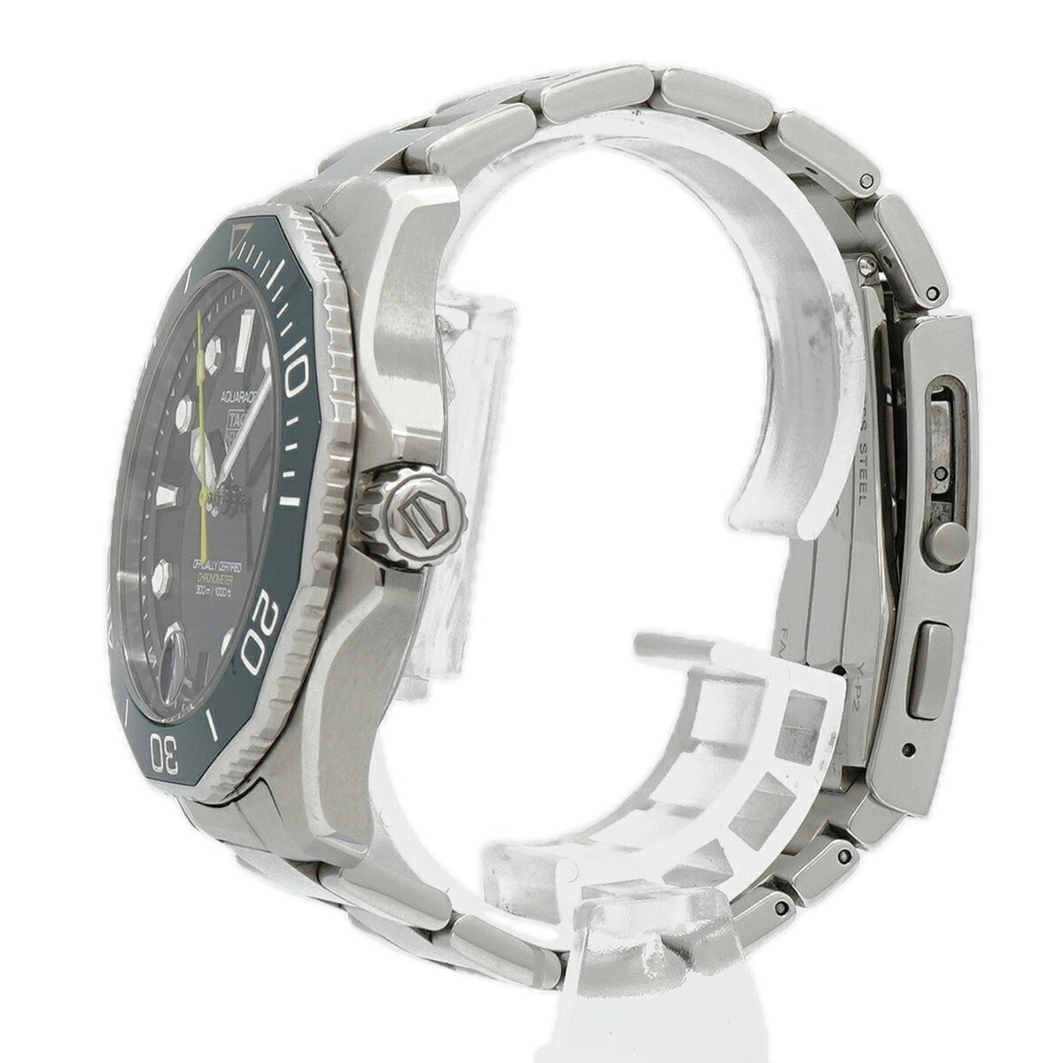 TAG Heuer Aquaracer Professional WBP5116 Green Dial 42mm Watch