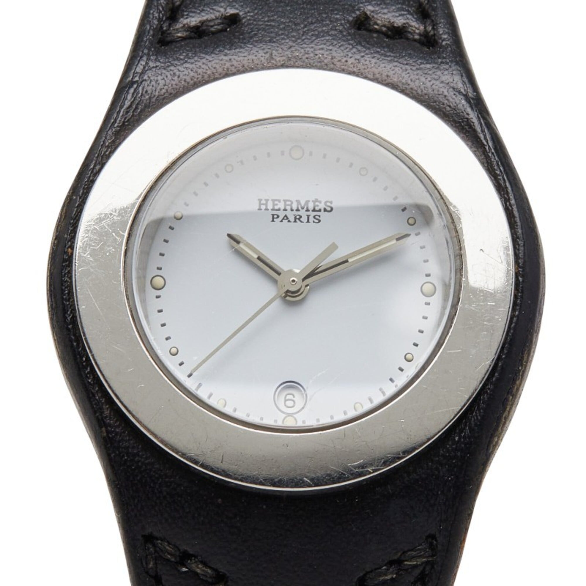 Hermes Arcée HA3.210 White Dial 31mm Watch