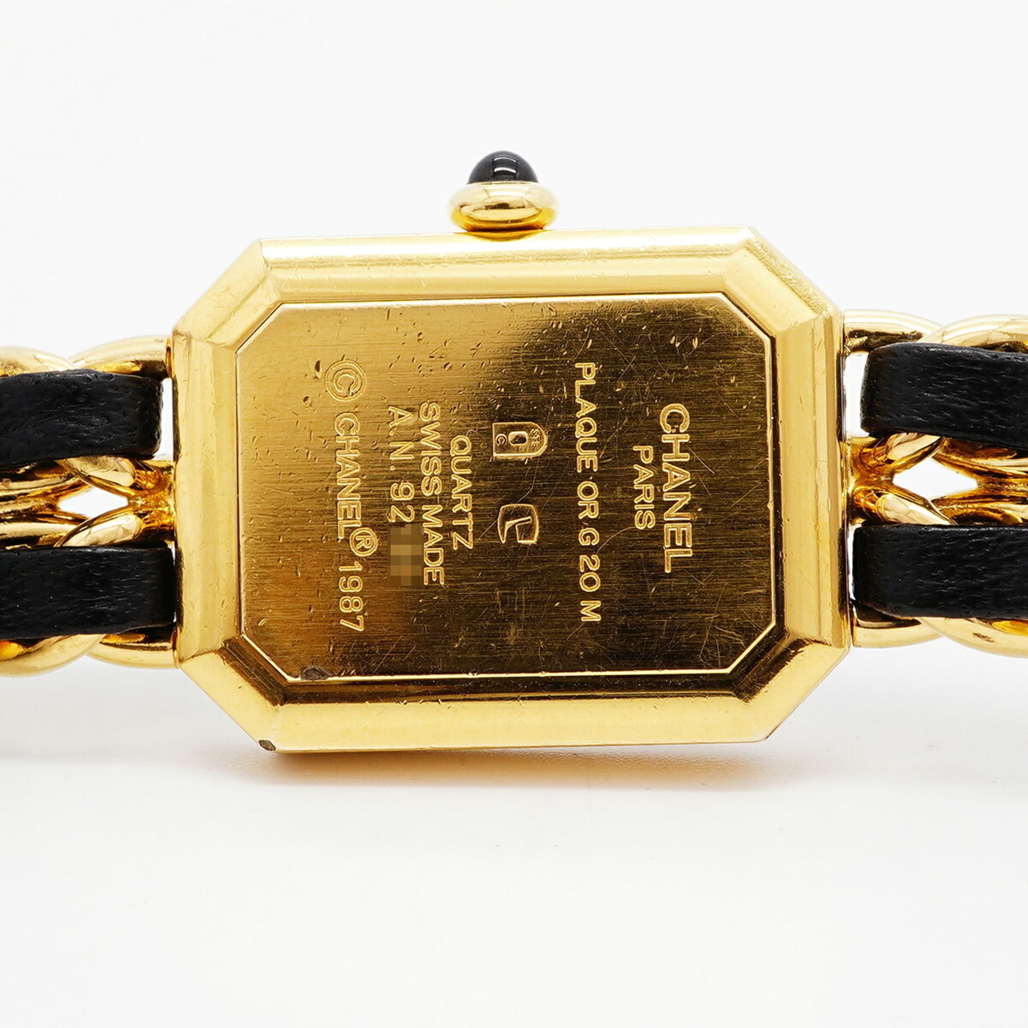 Montre Chanel Première M H0001 Noir avec cadran de 20 mm