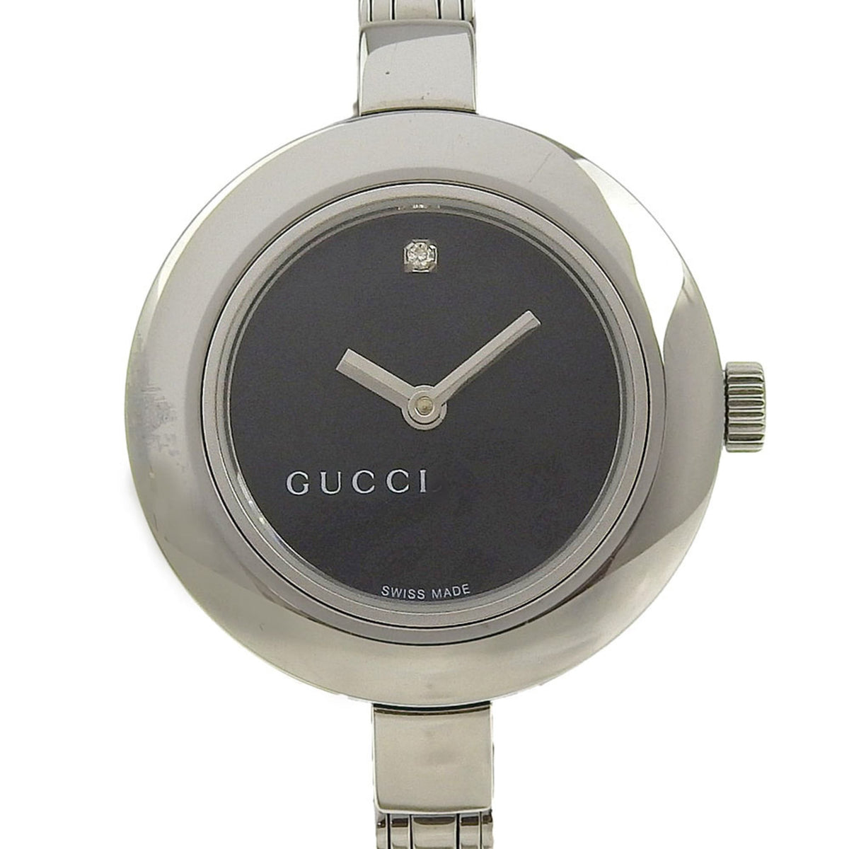 Gucci Women\'s Silver Watch with Black Dial Gucci woman main image 3