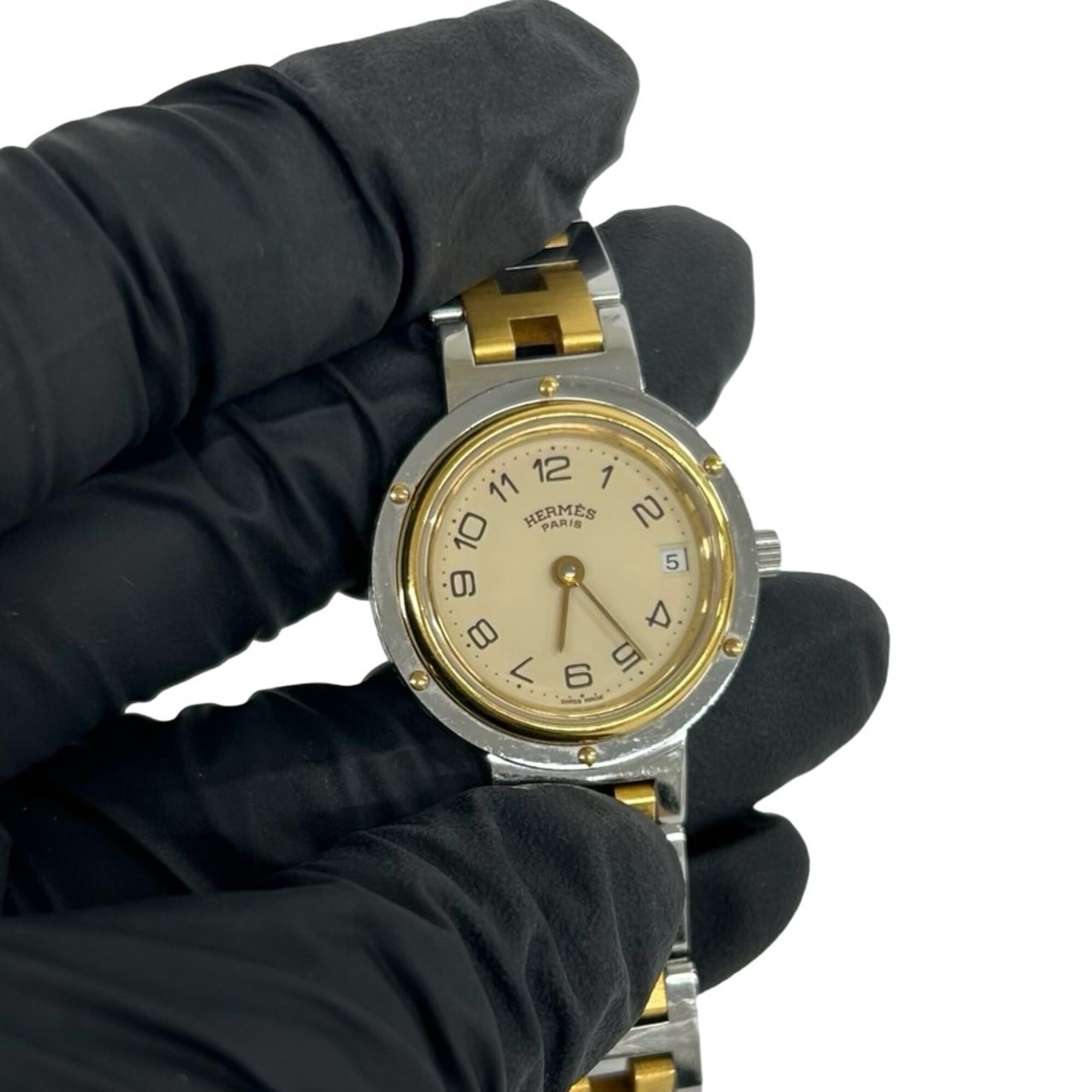Montre Hermès Clipper à cadran de 24 mm