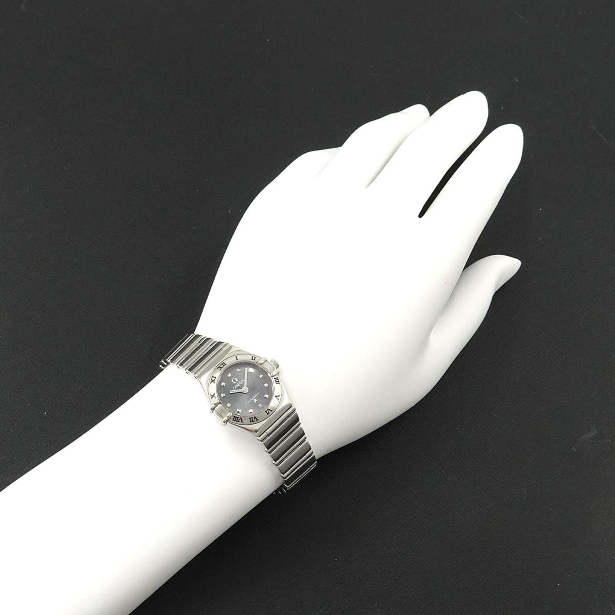 Montre pour femme Omega Constellation Mini My Choice 1561 51, grise, à Quartz