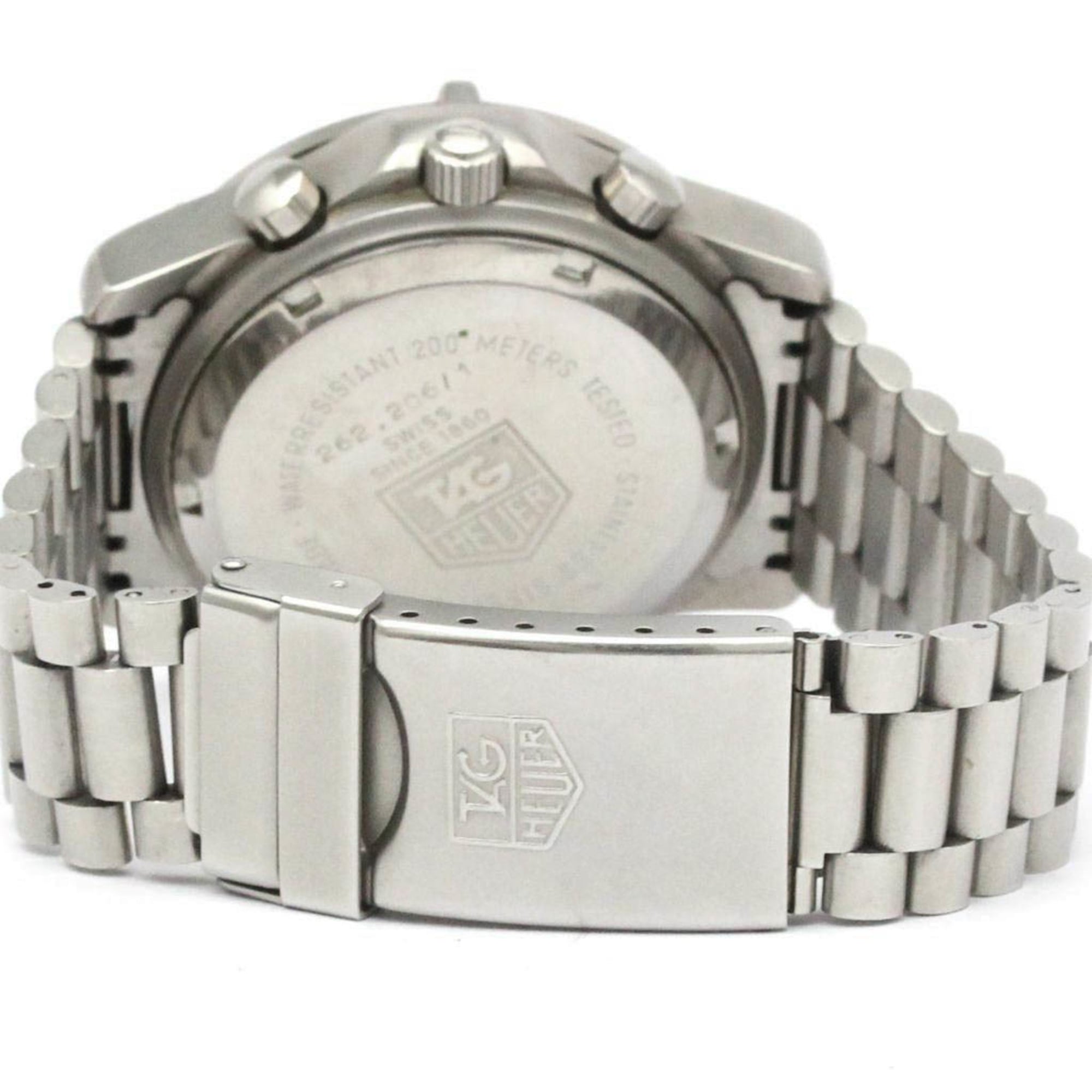 TAG HEUER 2000 Serie Herrenuhr aus Stahl Quarz 262.206 1