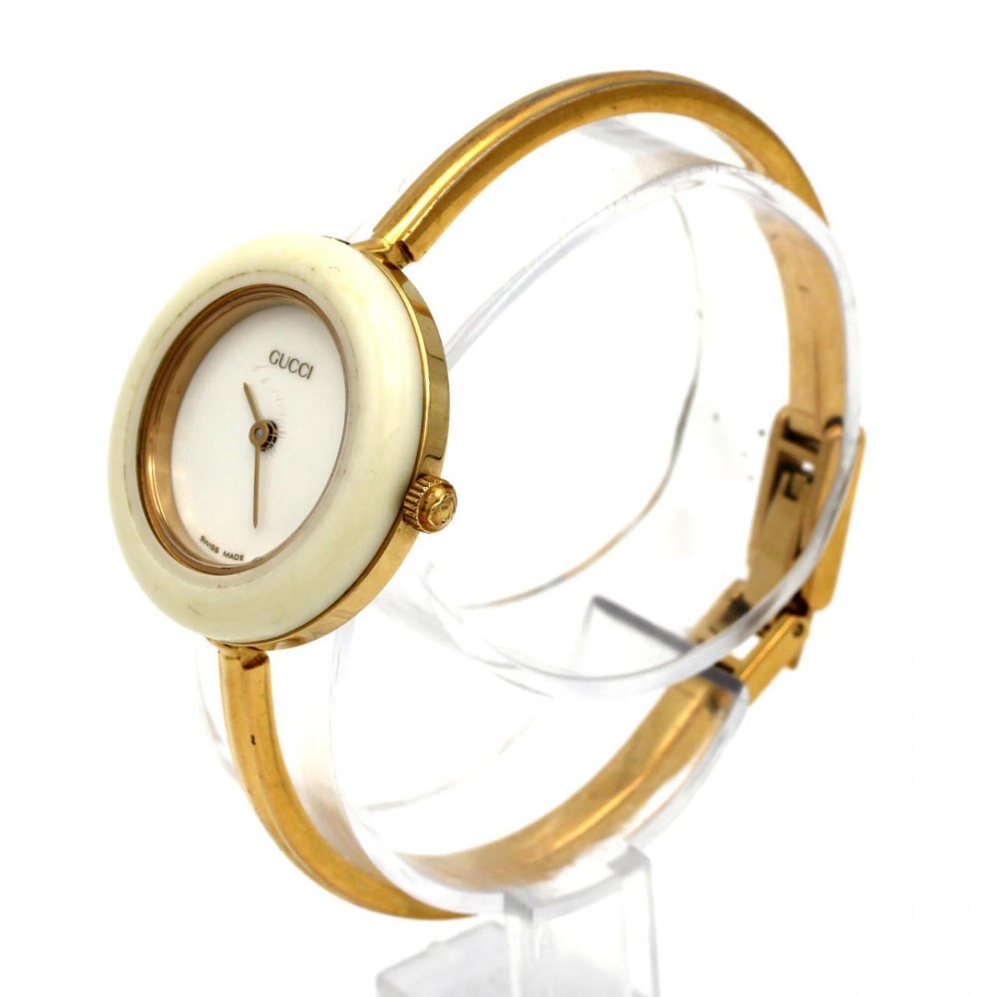 Gucci Change 11/12.2 White Dial 26mm Watch
