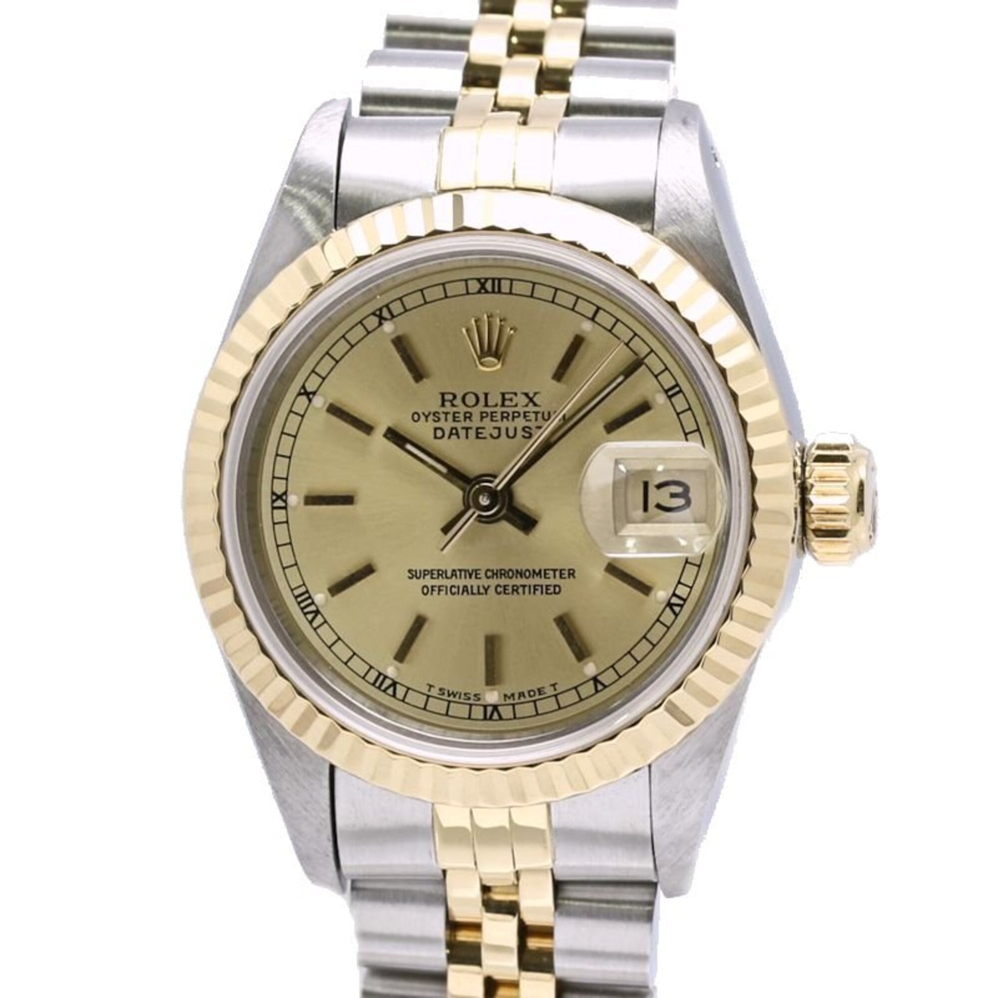 Rolex Datejust 69173 Champagne Dial 26mm Watch