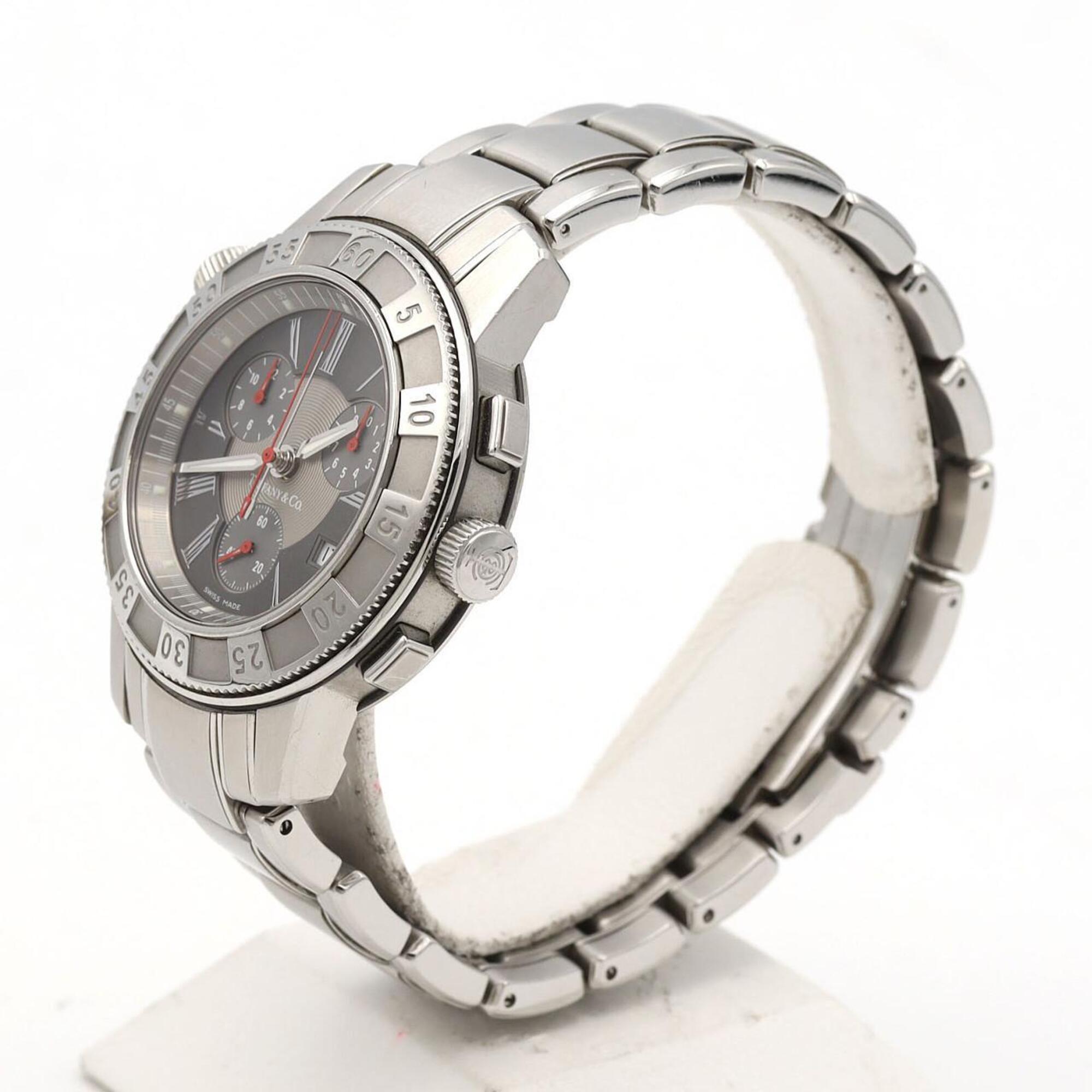 Tiffany T-57 T-57 Gray Dial Stainless steel 42mm Watch