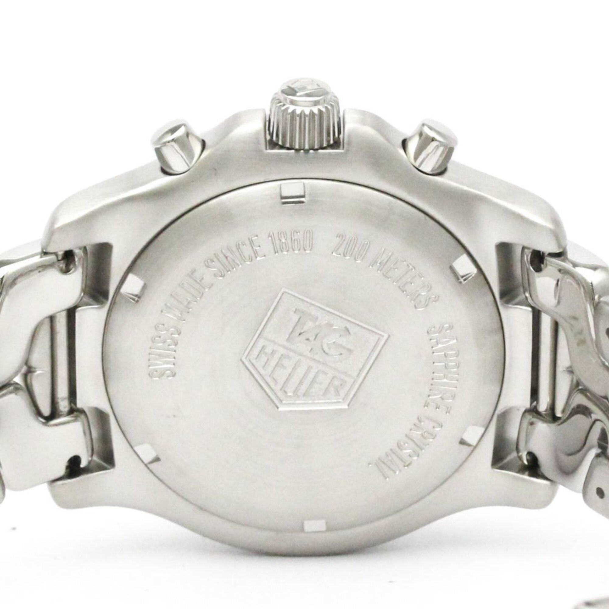 TAG HEUER Link Chronograph Herrenuhr aus Edelstahl Quarz CT1112