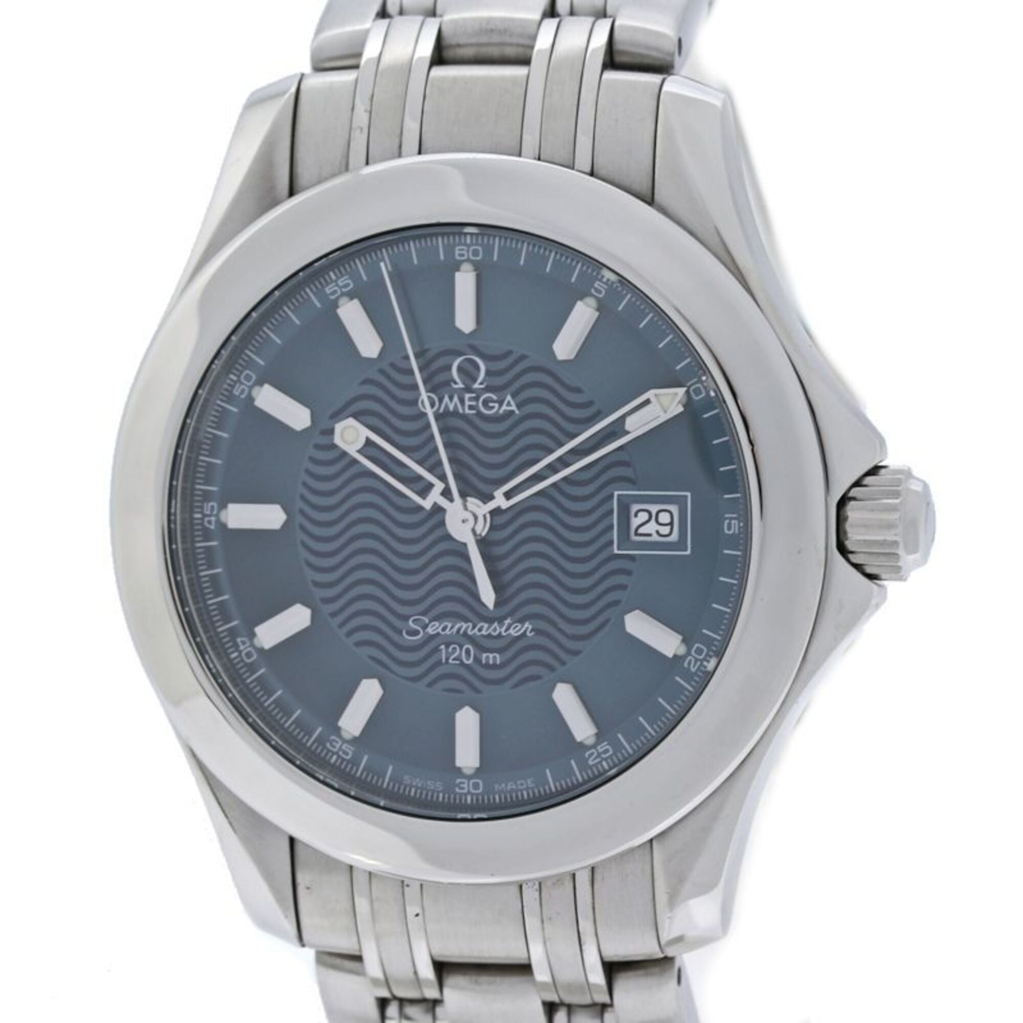 Omega Seamaster 120m 2511.81.00 Blue Dial 37mm Watch