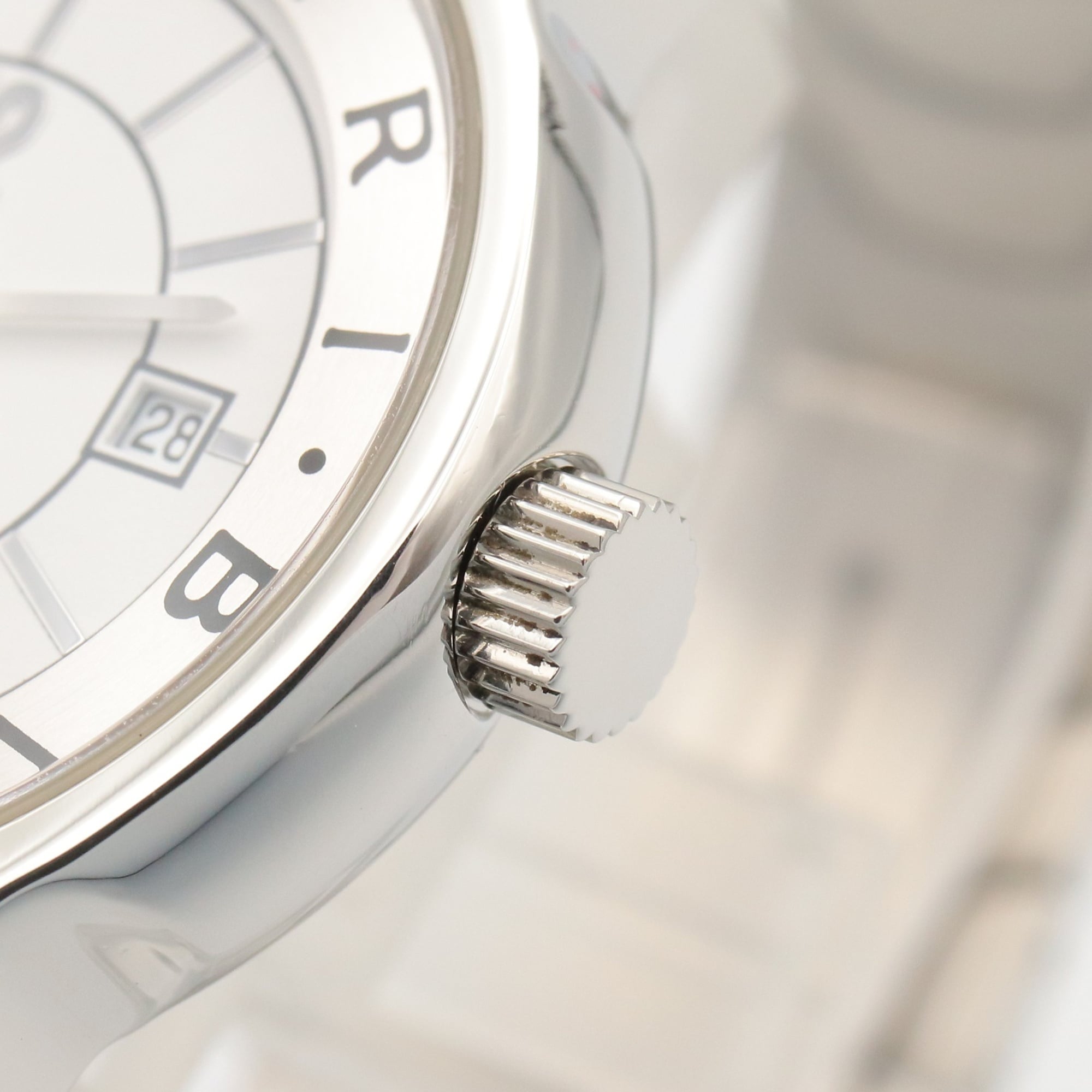Montre Bulgari BVLGARI Solo Tempo, acier inoxydable, pour femme, Blanc (ST29S)