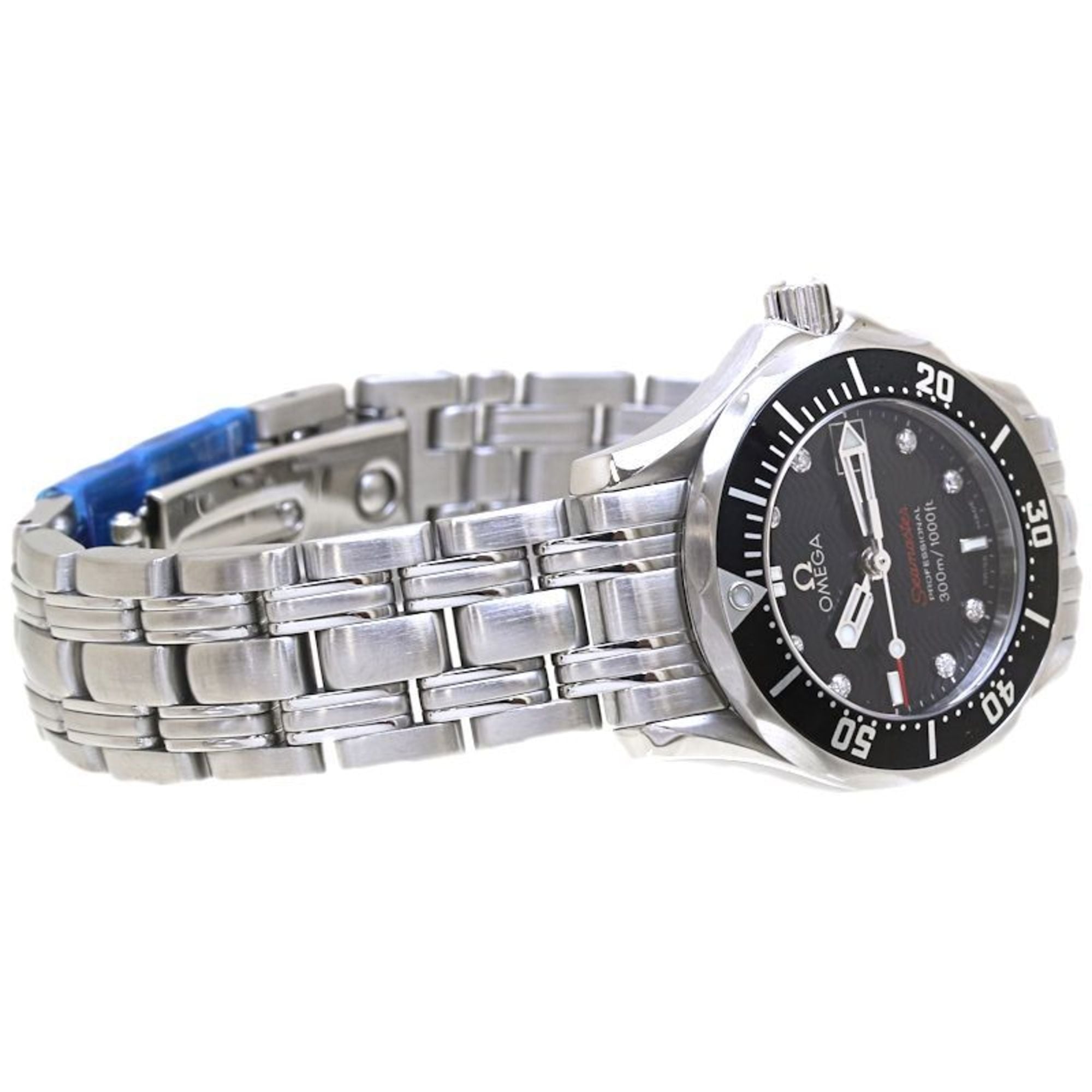 OMEGA Seamaster 300 m 8P Diamond 212.30.28.61.51.001 Damenuhr aus Edelstahl 40094