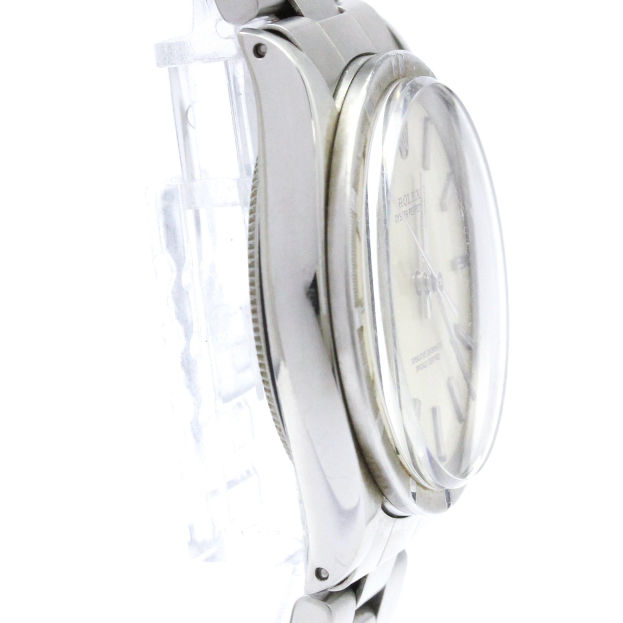 Rolex Oyster 1007 Silver Dial Stainless steel 34mm Watch
