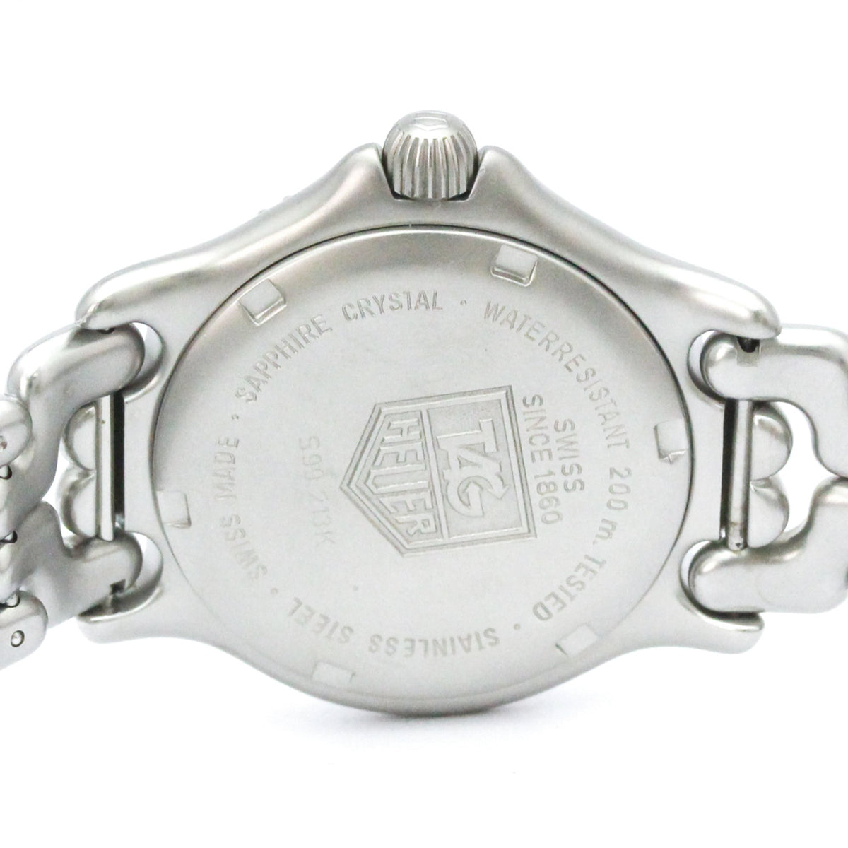 TAG Heuer Sel S99.213 Horloge met grijze wijzerplaat, 34 mm