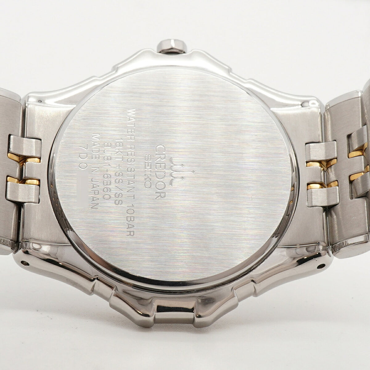 Seiko Credor Pacific Combination GCAR034/8J81-6B60 Gold Dial 36mm Watch