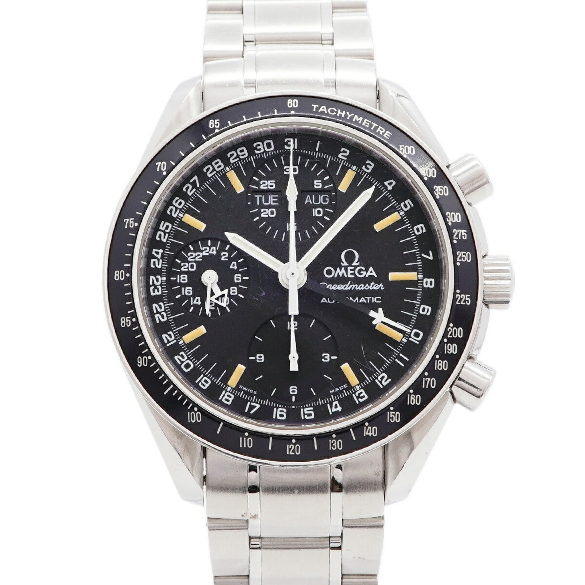 Omega Speedmaster Mark 40 Cosmos Day-Date 3520.5 Black Dial 39mm Watch