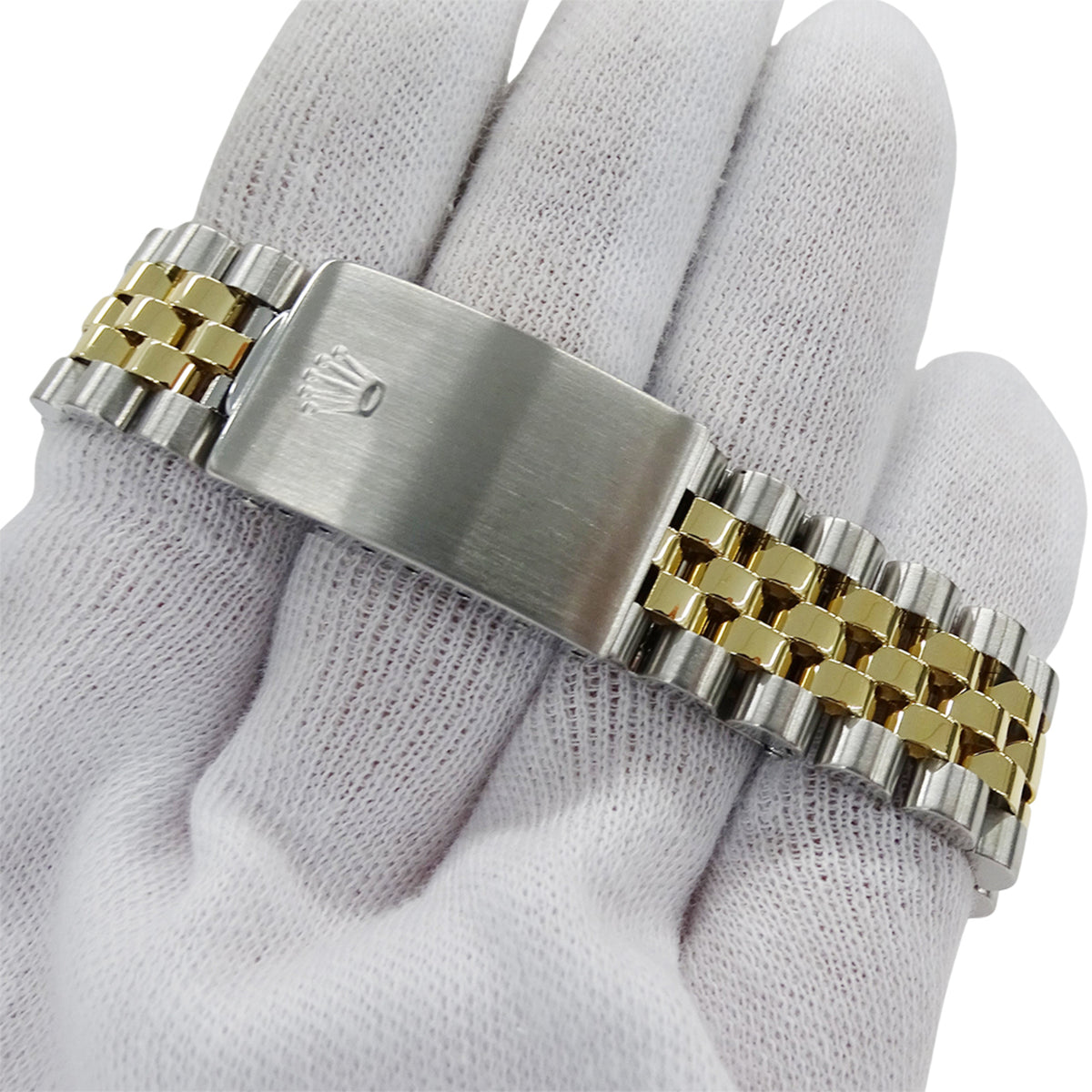 Rolex Datejust 16233 T Gold Dial 35mm Watch