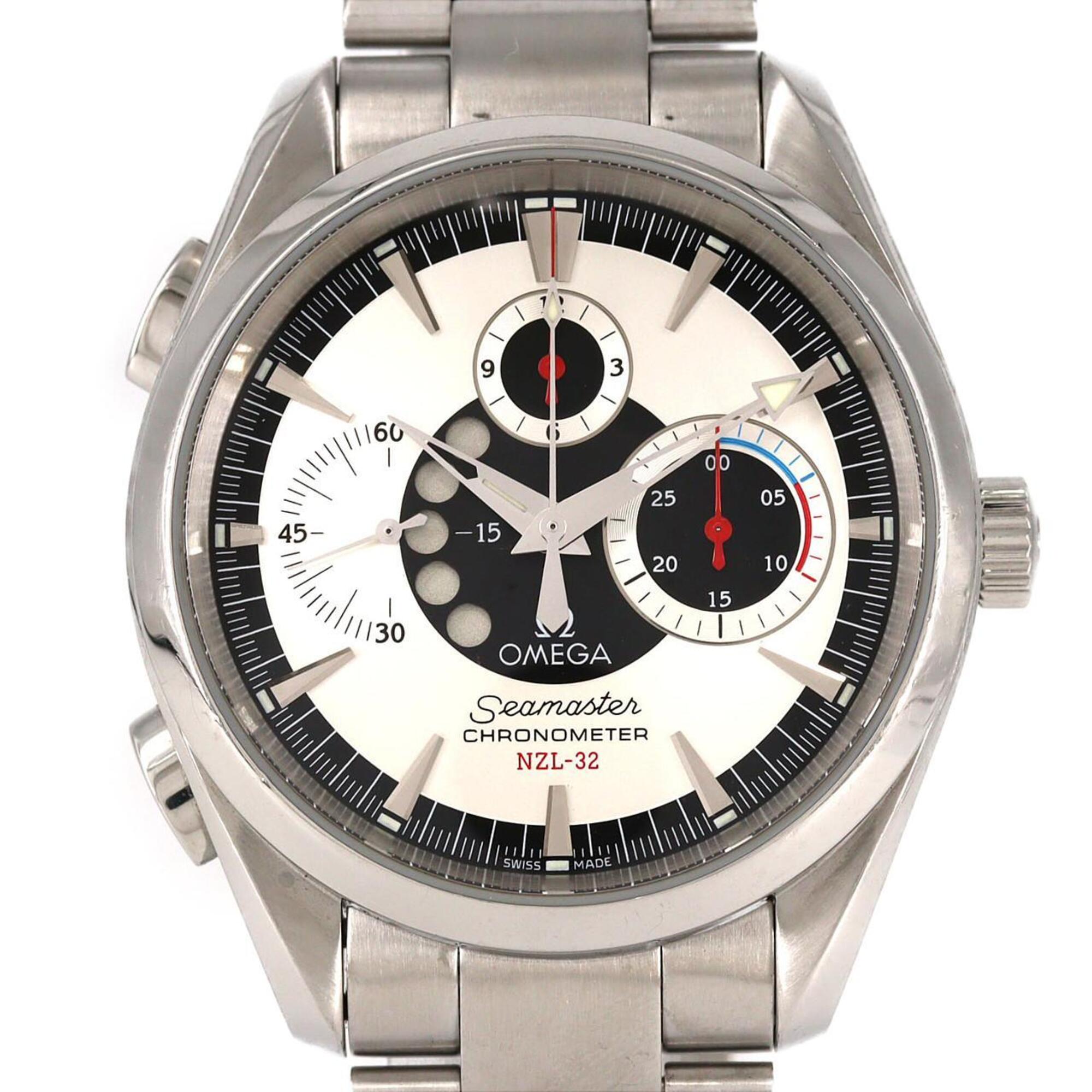 Omega Seamaster Aqua Terra Chrono NZL-32 2513.30 SS Automatic Watch
