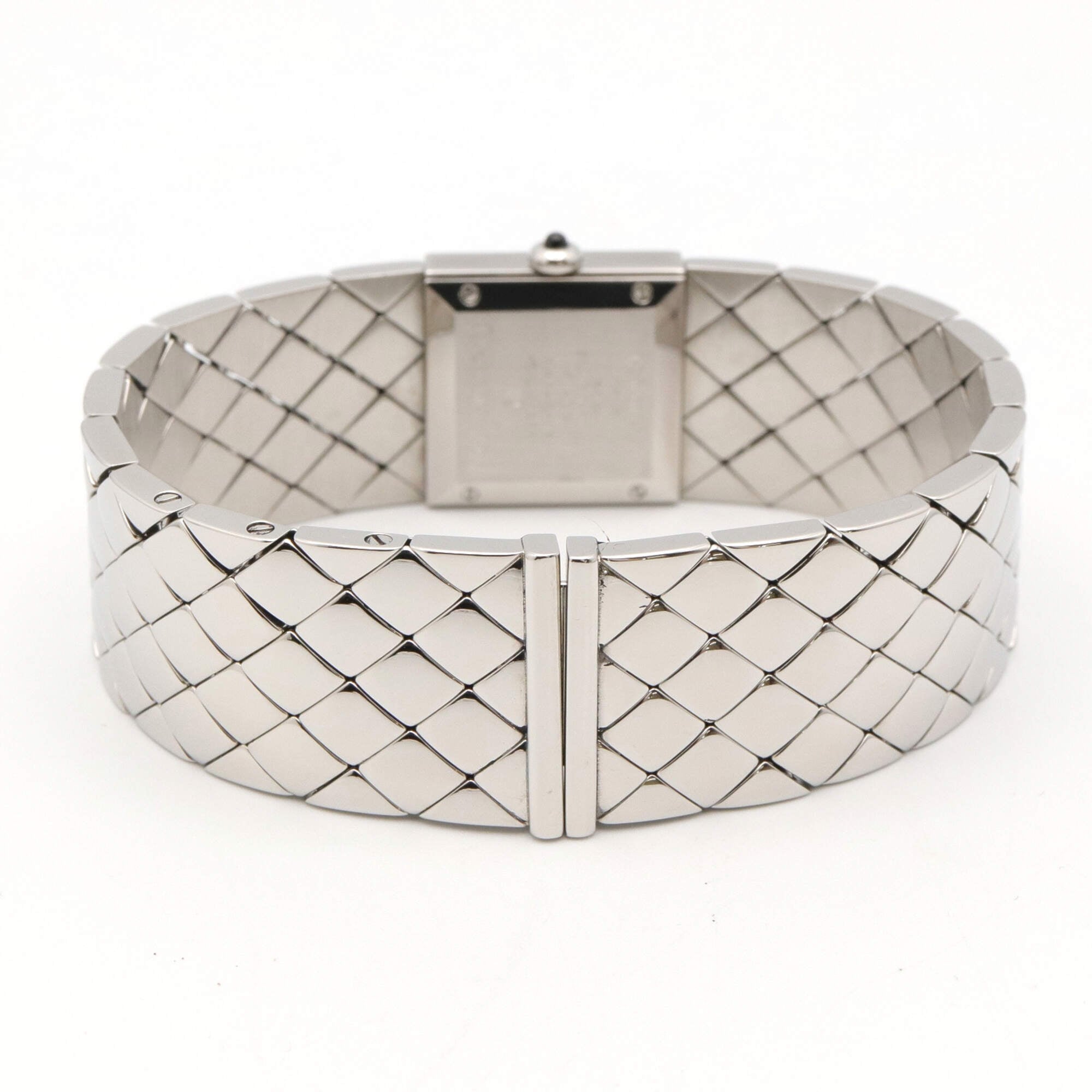 Chanel Matelasse H0009 Black Dial Stainless steel 19mm Watch