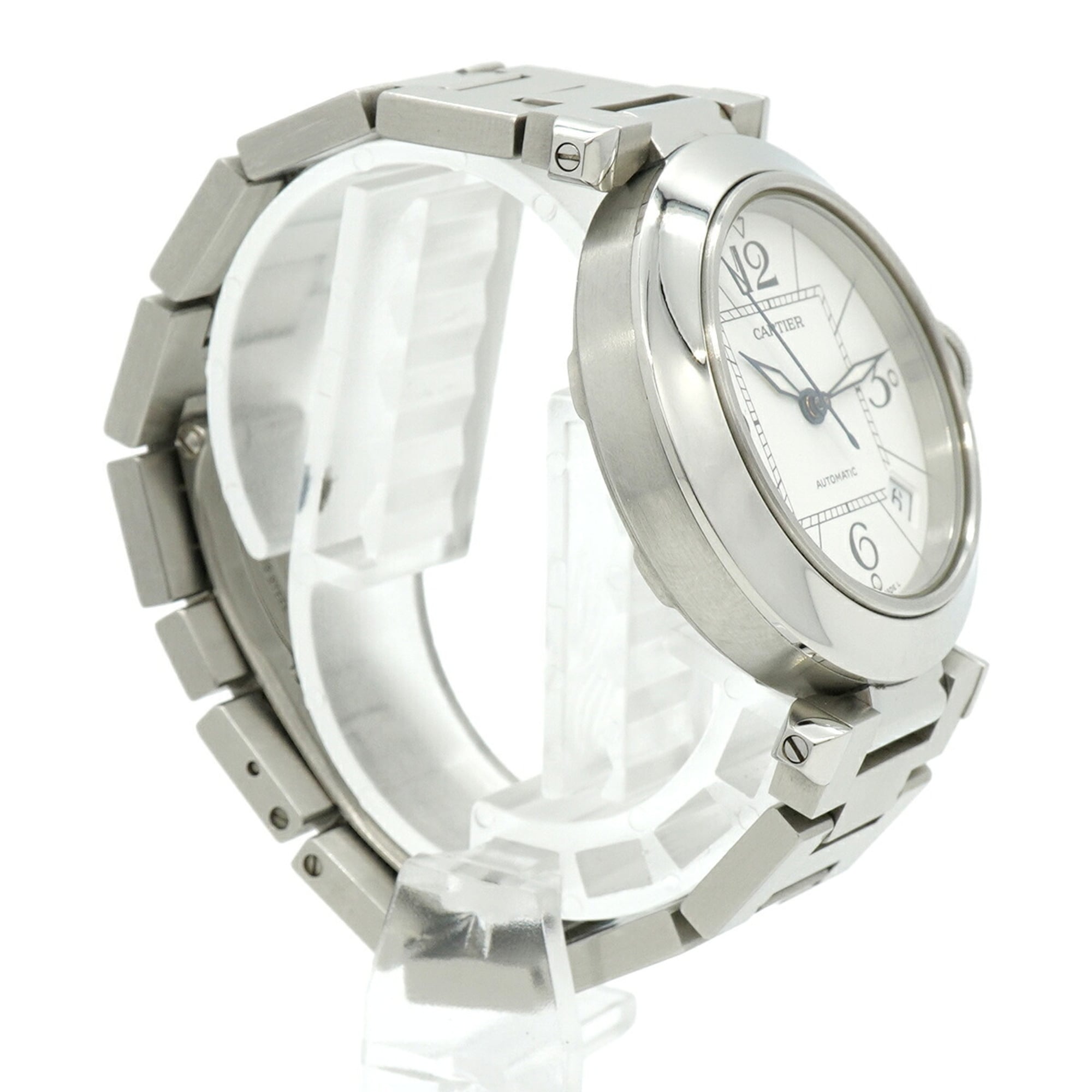 Cartier Pasha W31074M7 White Dial 35mm Watch