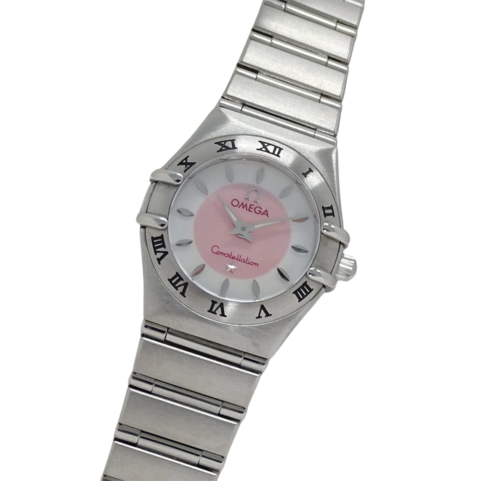 Omega Constellation 1562.83 Pink Dial 22mm Watch