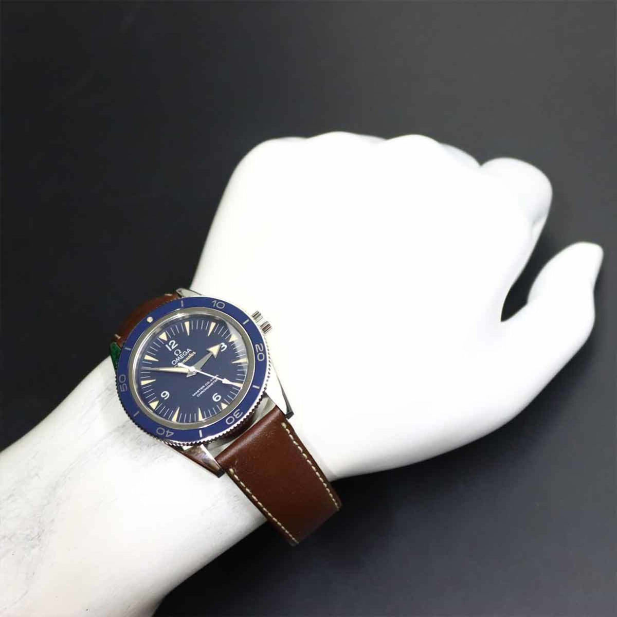Omega Seamaster 233 92 41 21 03 001 Blaues Zifferblatt 41 mm Uhr