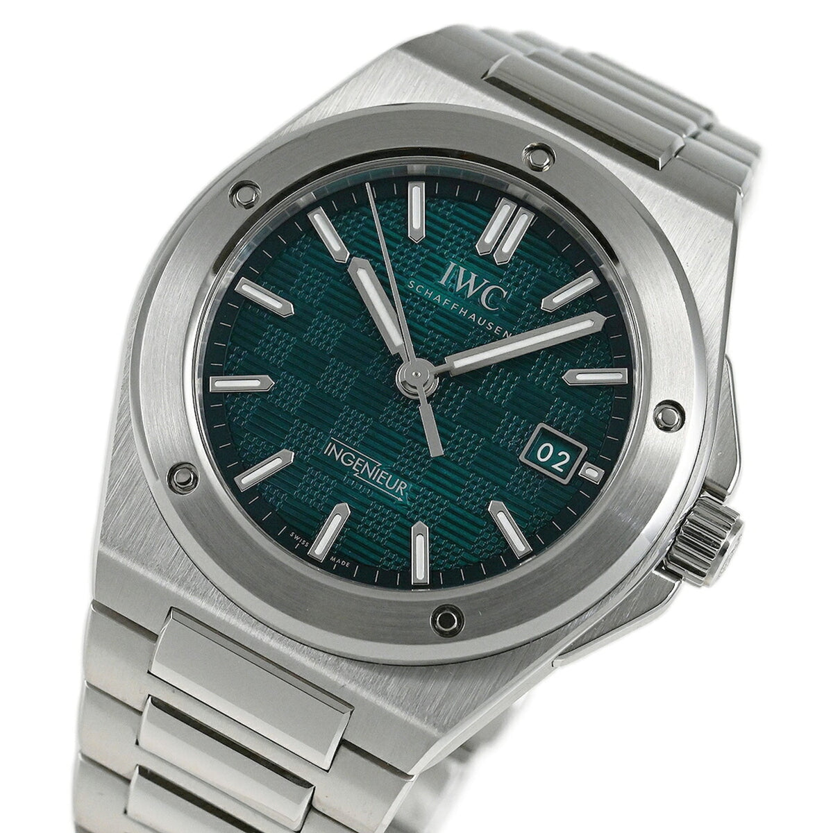 IWC Ingenieur IW328903 Grün Zifferblatt 40mm Uhr