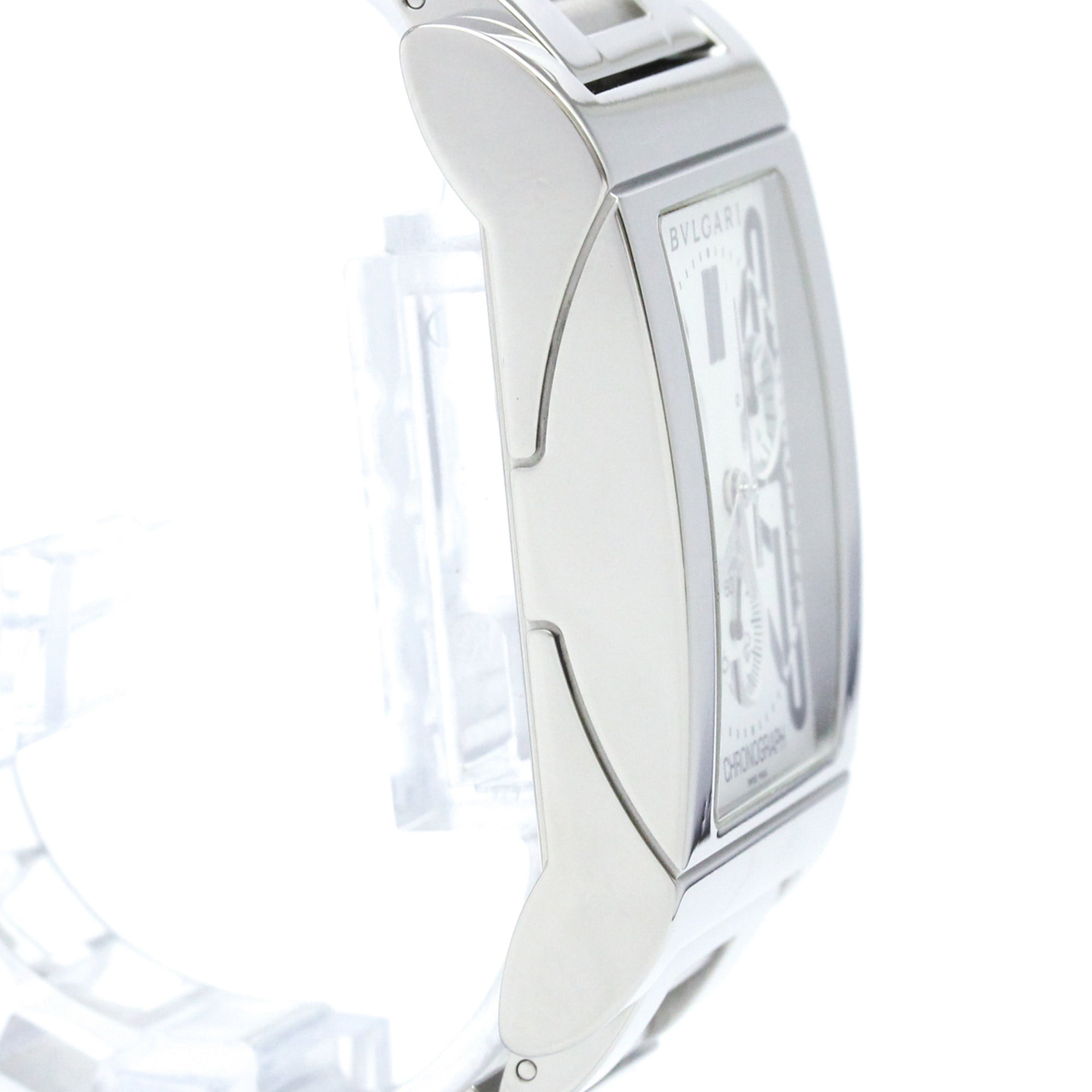 Bulgari Rettangolo RTC49S White Dial 49mm Watch