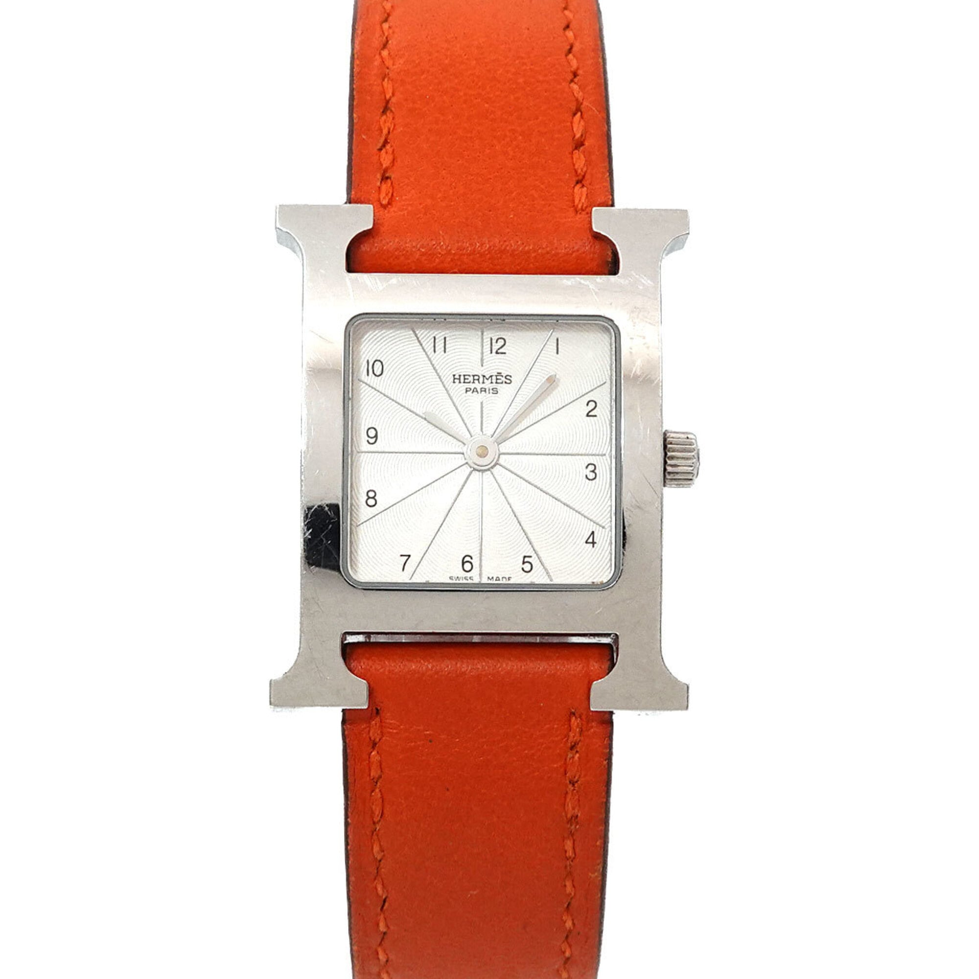 Hermes H- Silver Dial 21mm Watch