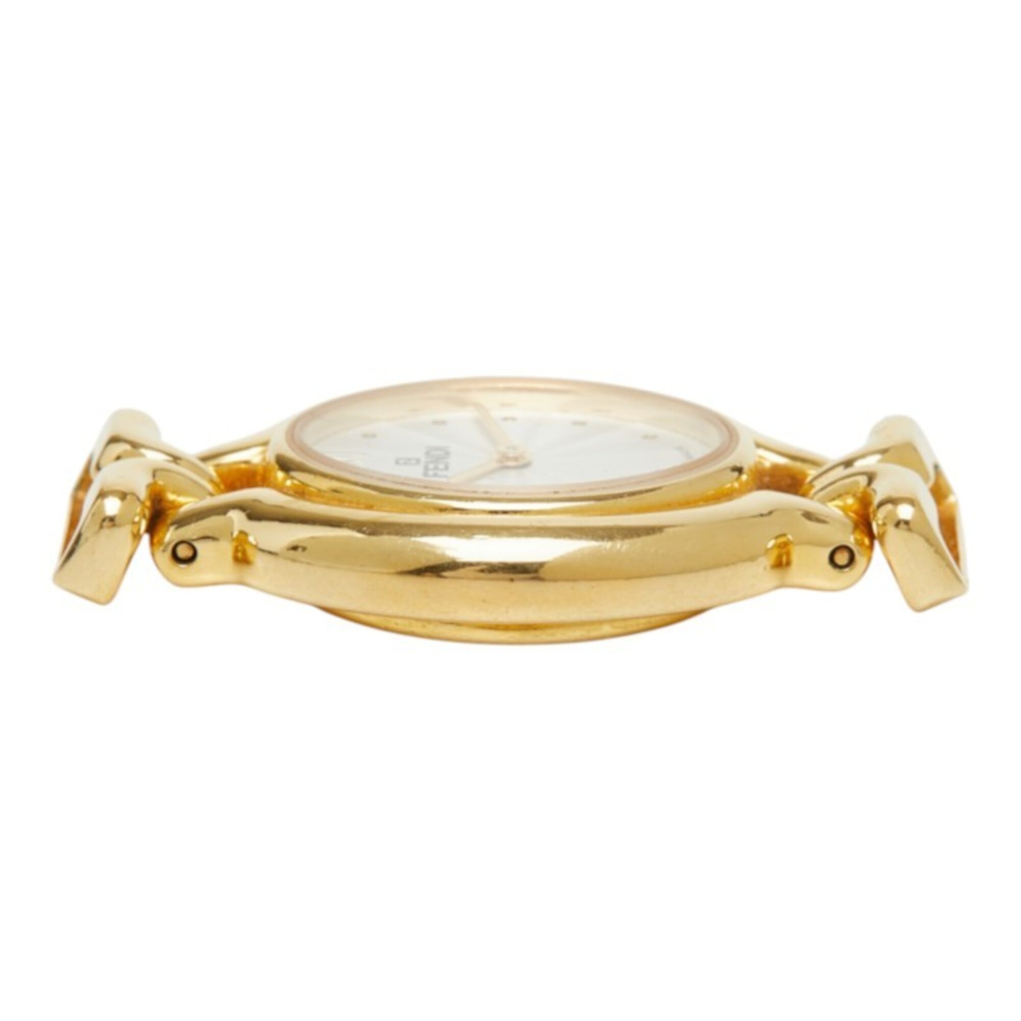 Montre Fendi Chameleon à bracelet interchangeable, 7 couleurs, 640L Blanc, cadran de 24 mm