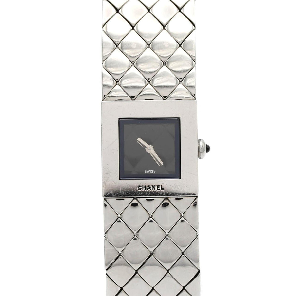 Chanel Matelassé H0009 Schwarz Zifferblatt 19 mm Uhr